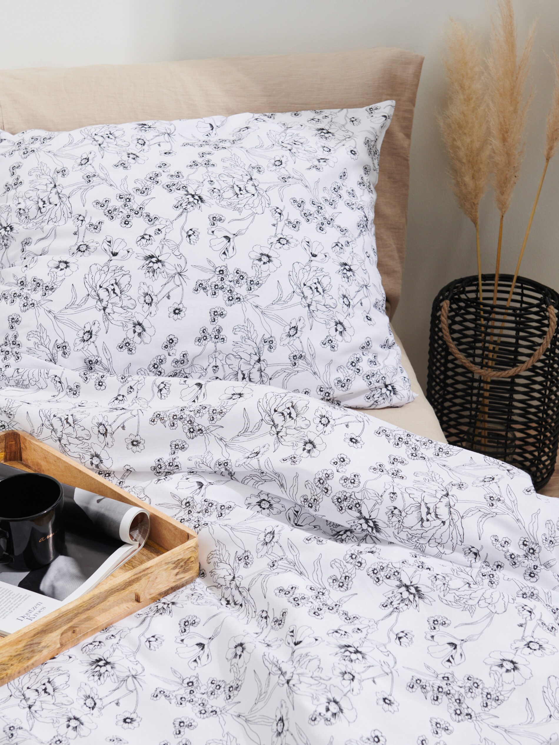 Bavlnená posteľná súprava, 160 cm × 200 cm