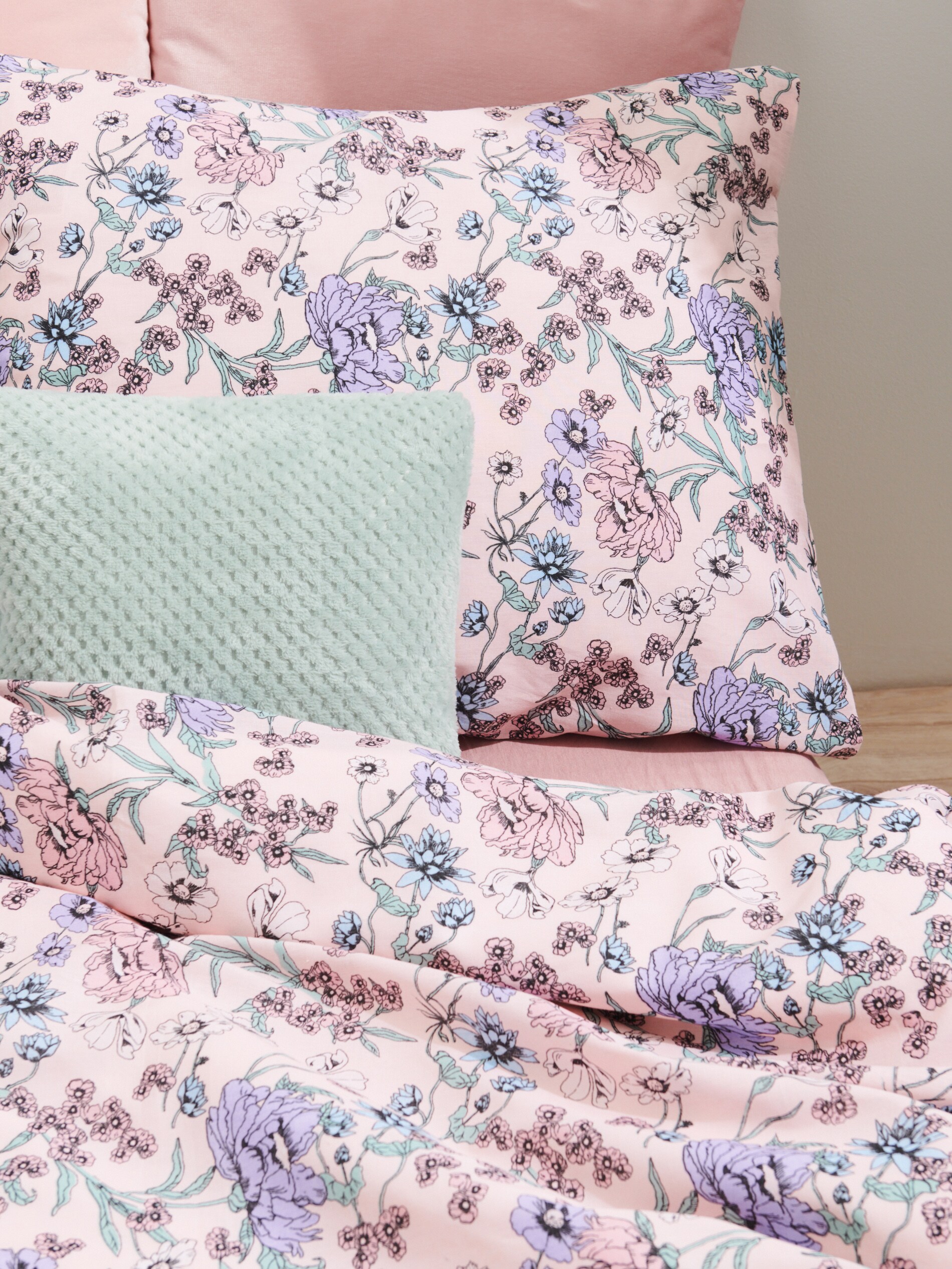 Bavlnená posteľná súprava, 160 cm × 200 cm