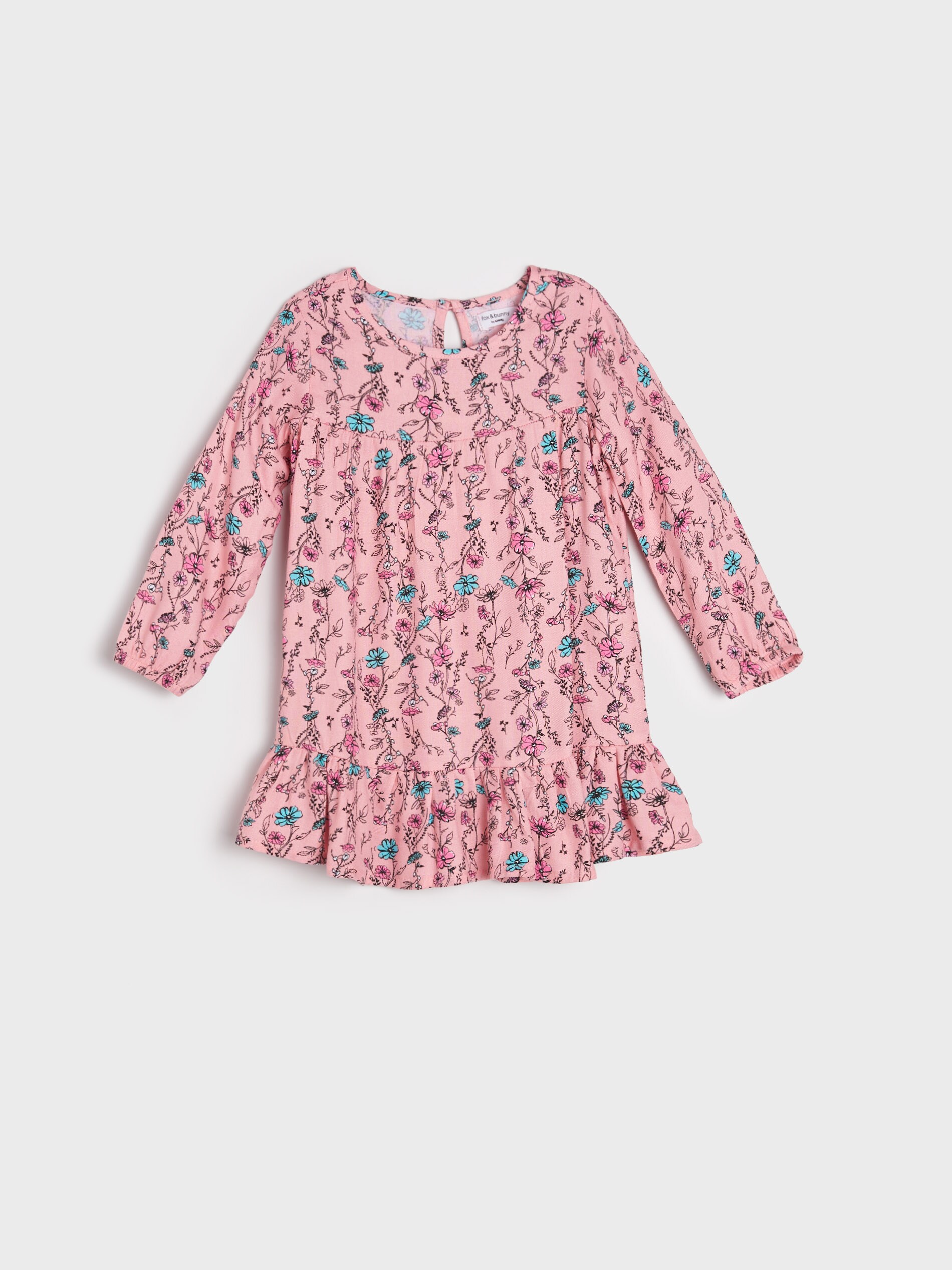 Šaty s volánovým lemom