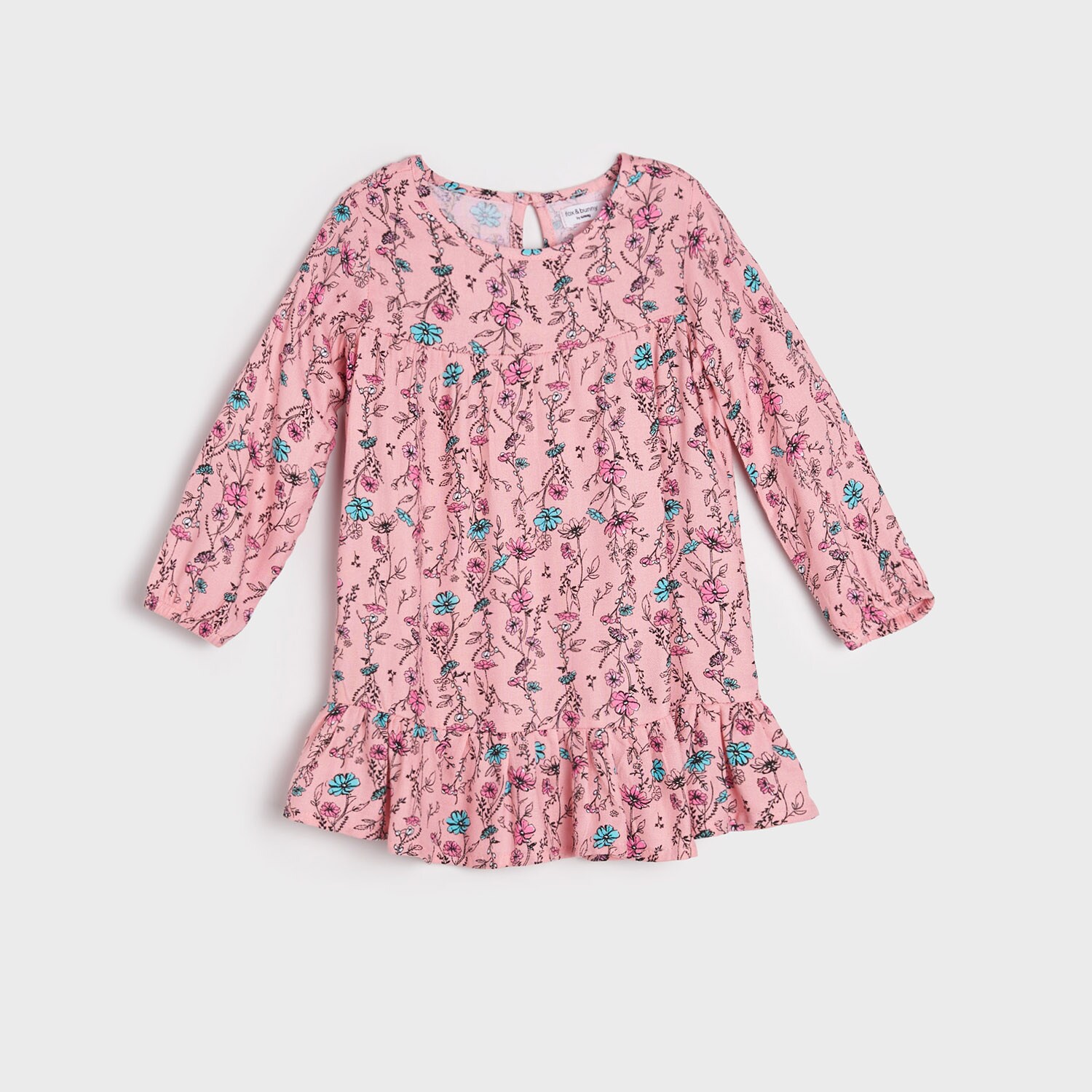 Šaty s volánovým lemom