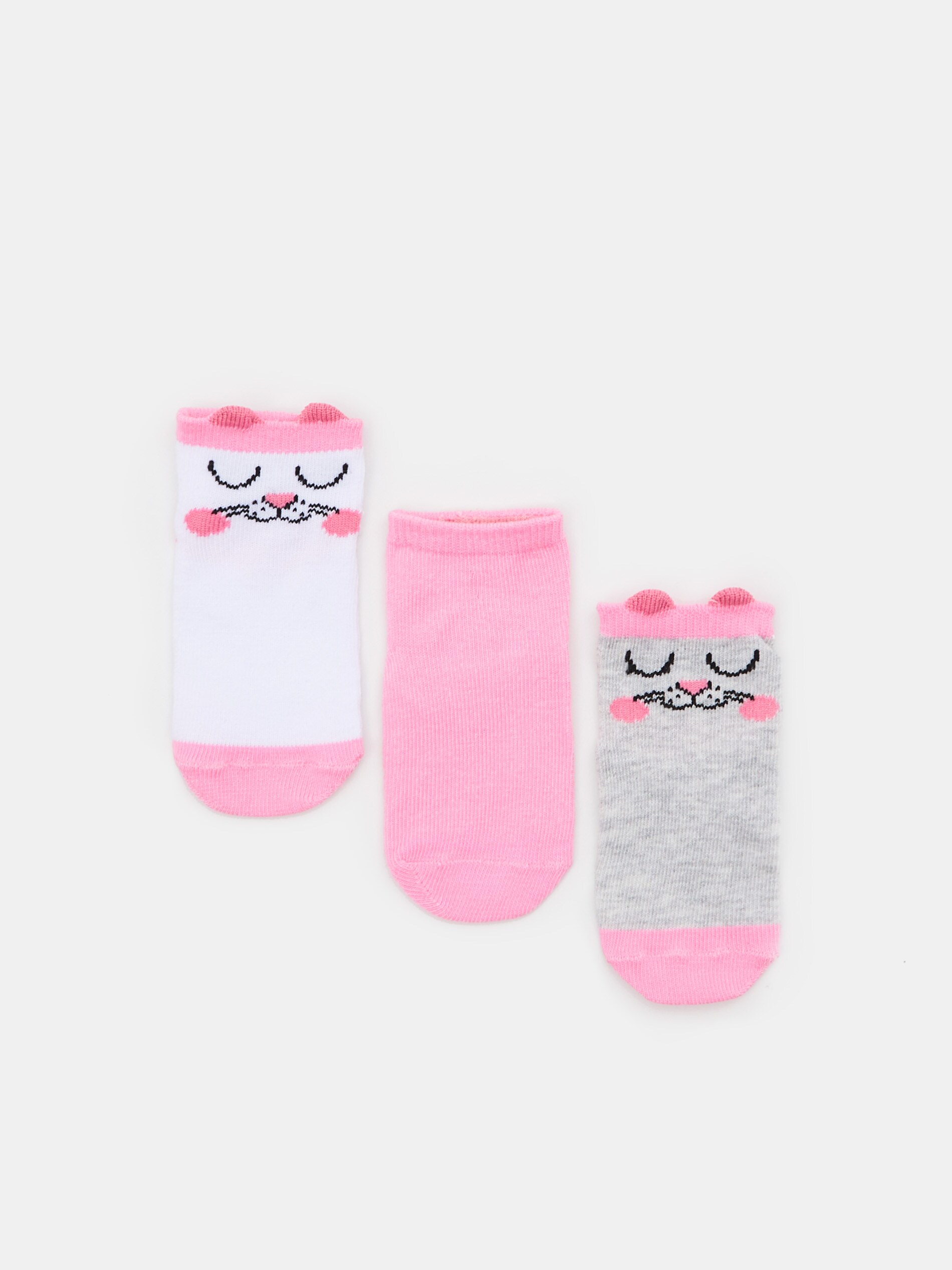 Súprava 3 párov ponožiek