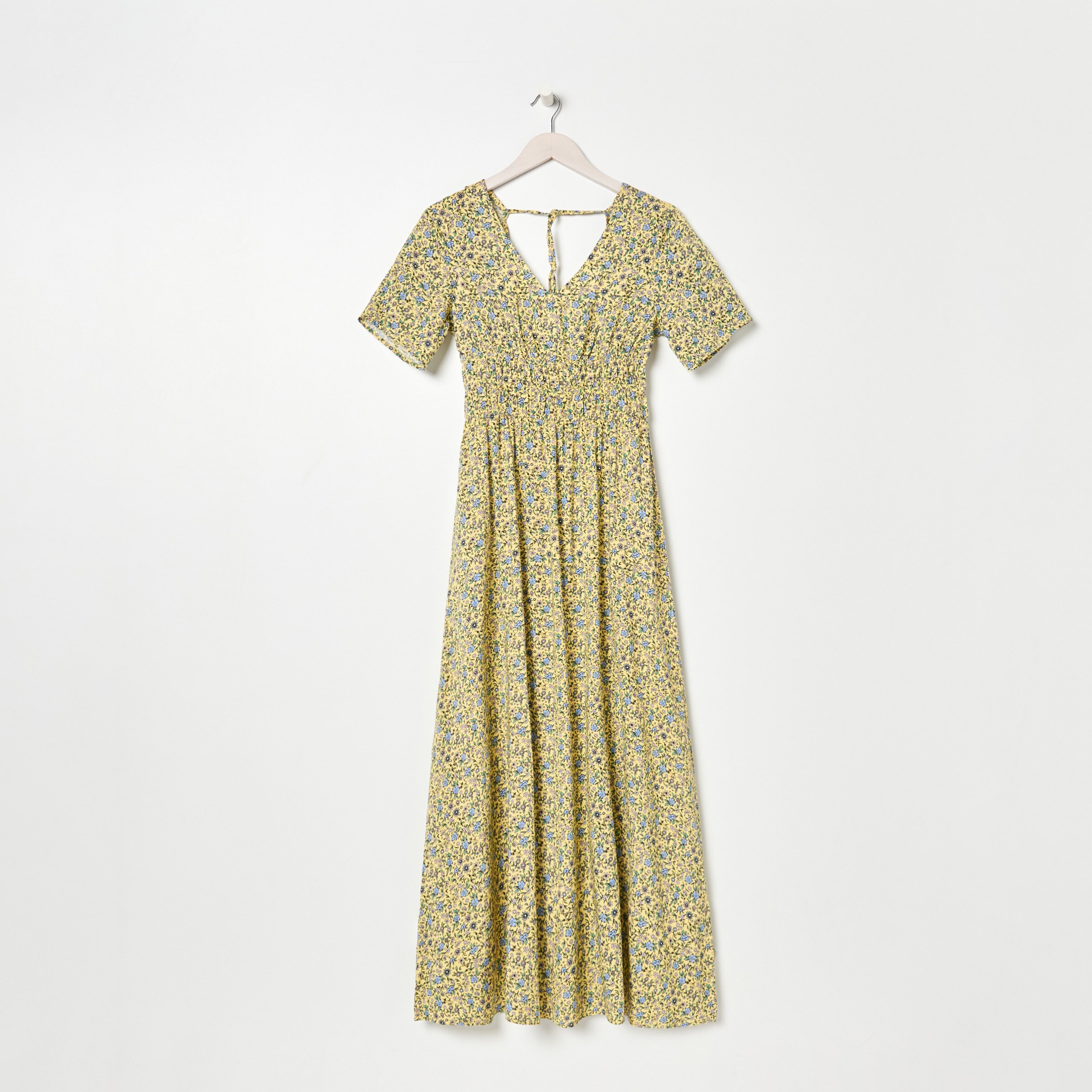 Kvetované maxi šaty