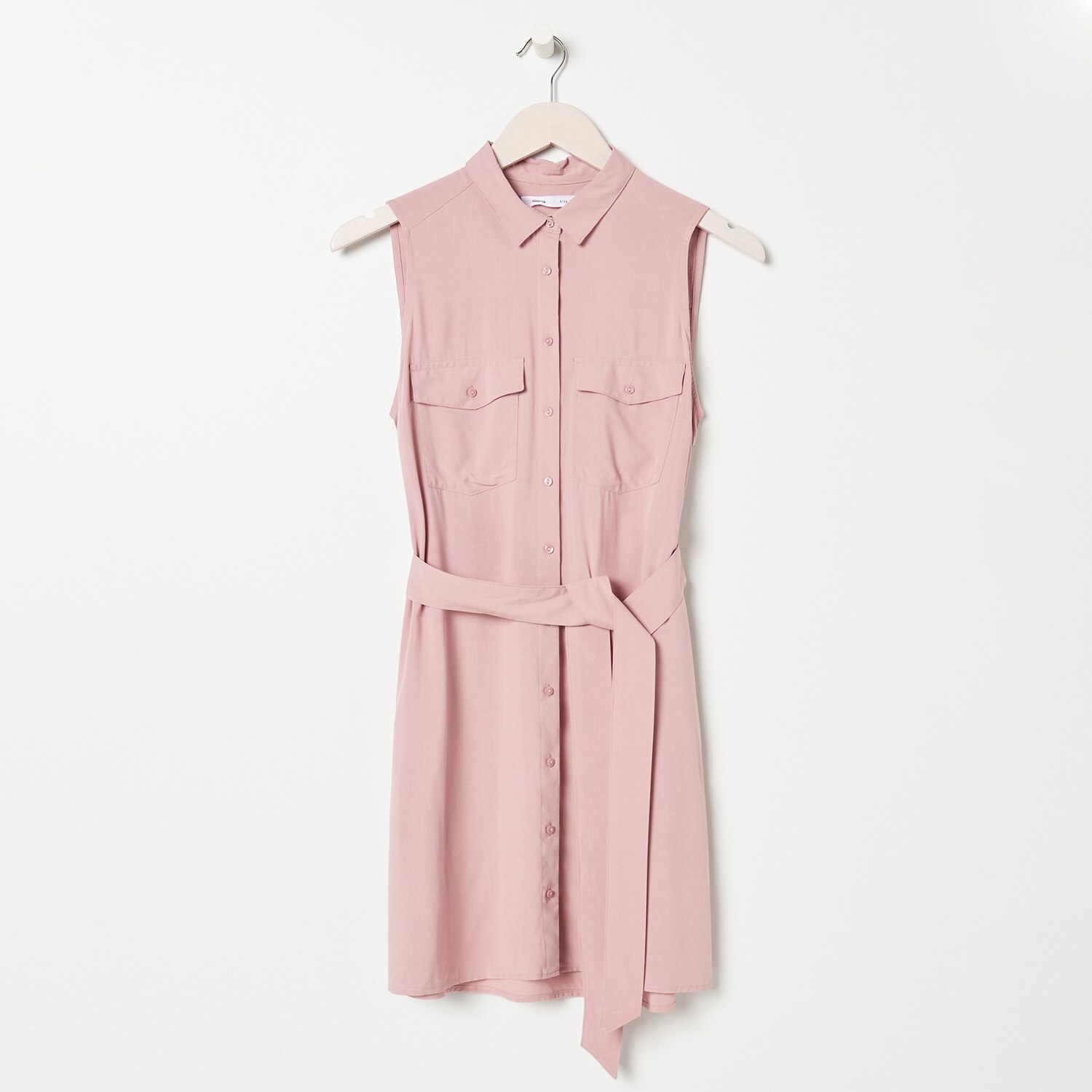 Košeľové šaty s opaskom