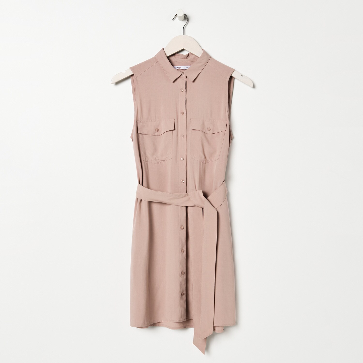 Košeľové šaty s opaskom