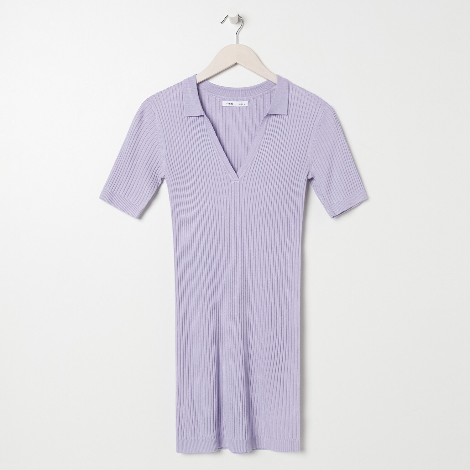 Minišaty s golierom