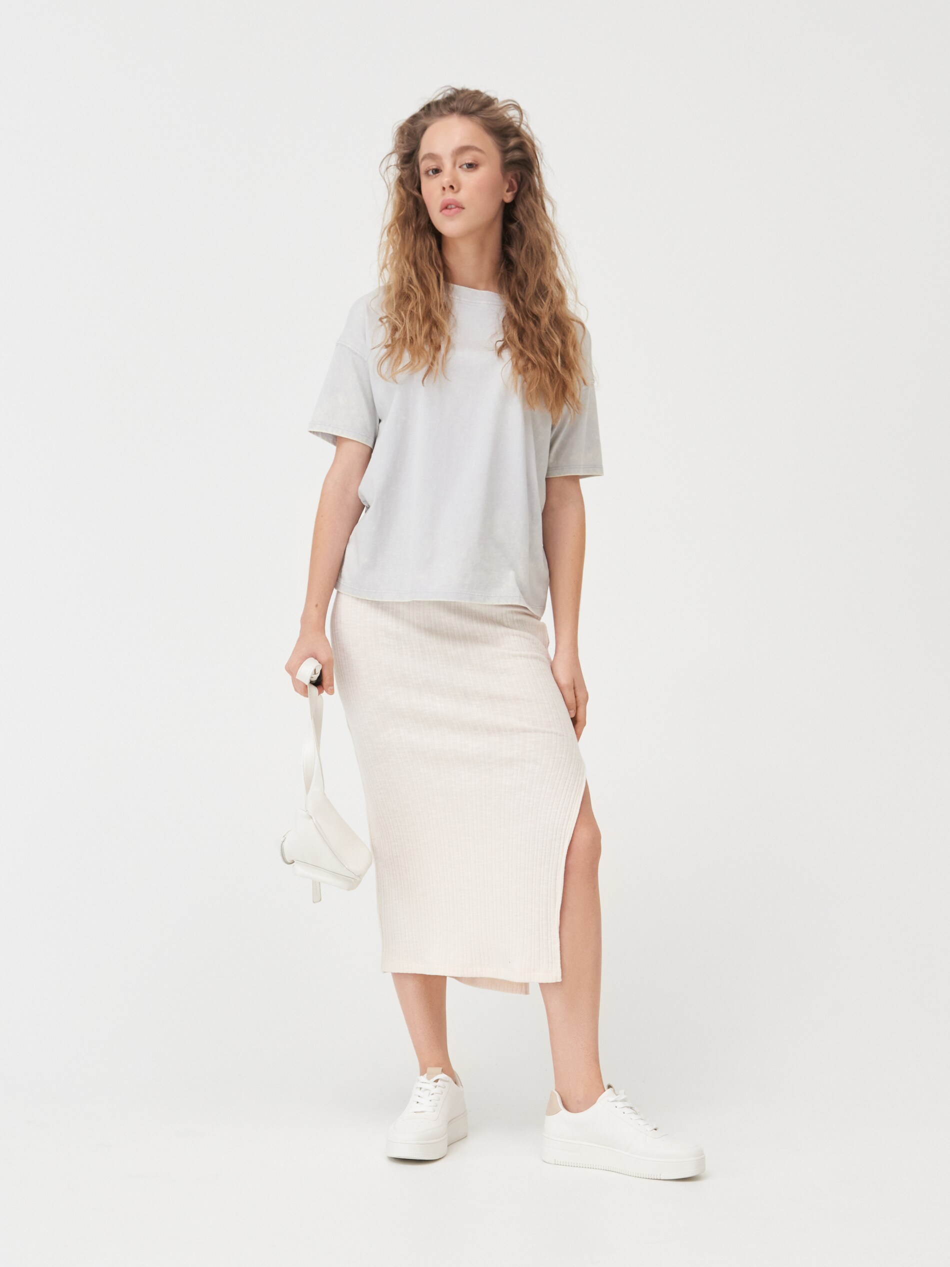 Tričko s vypraným efektom