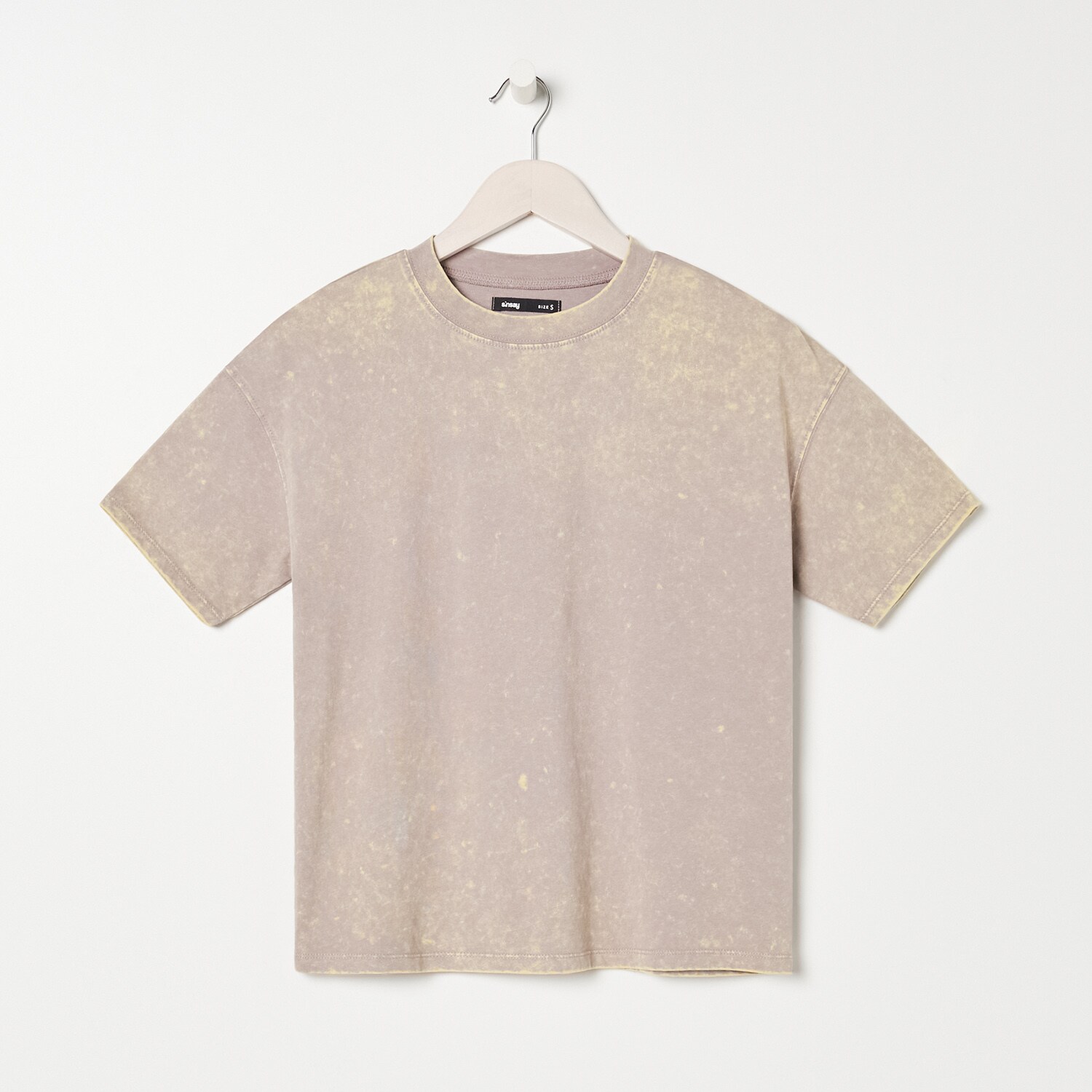 Tričko s vypraným efektom