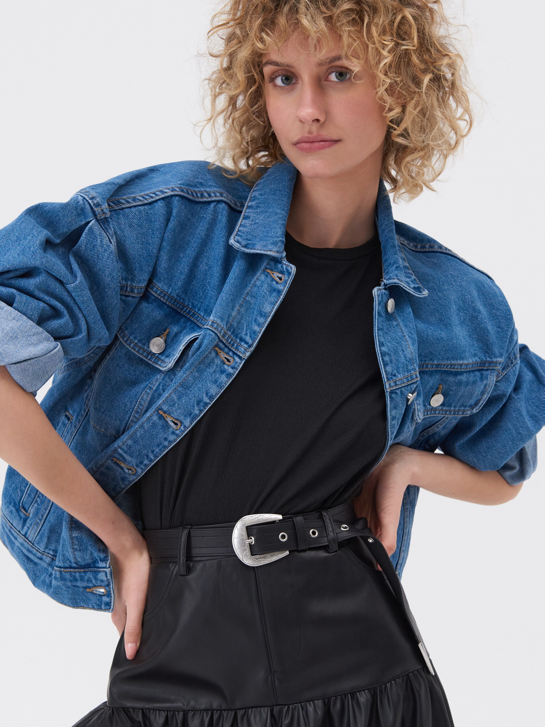 Tričko s volánovým lemom