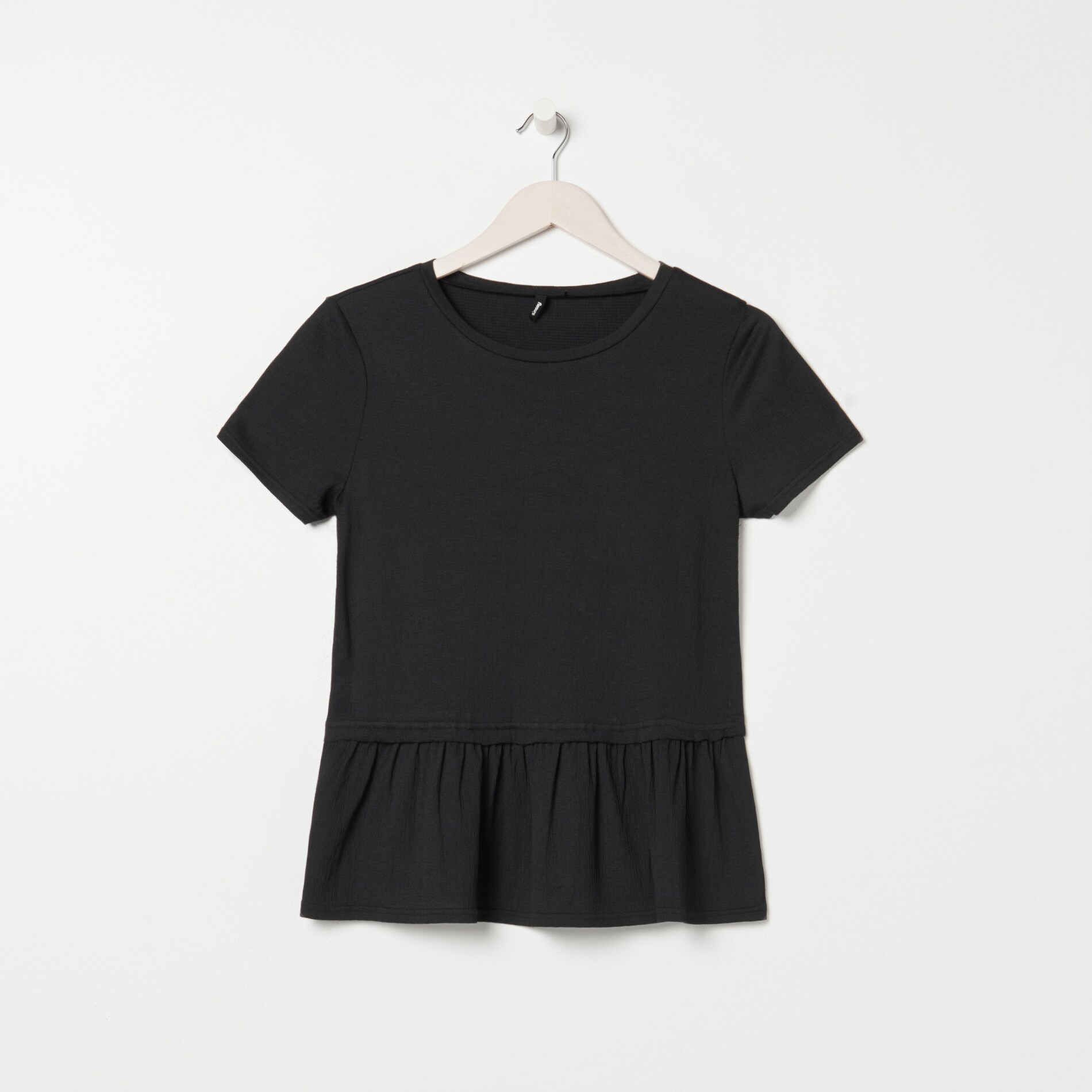 Tričko s volánovým lemom