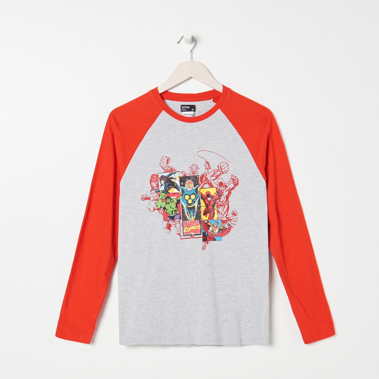 Tričko s dlhými rukávmi Marvel