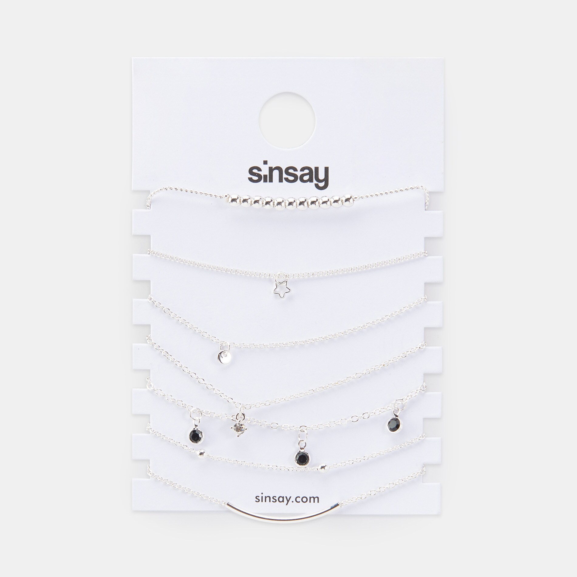 Sinsay – Brățări – Argintiu acc