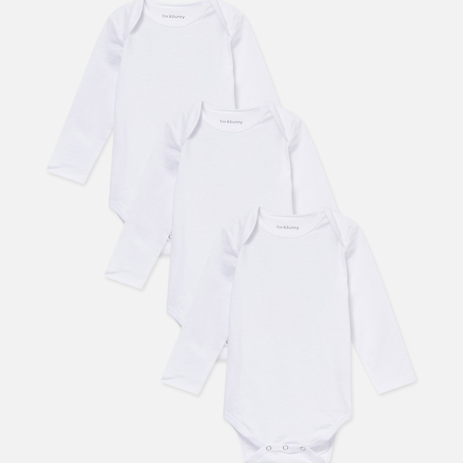 Súprava 3 body s dlhými rukávmi