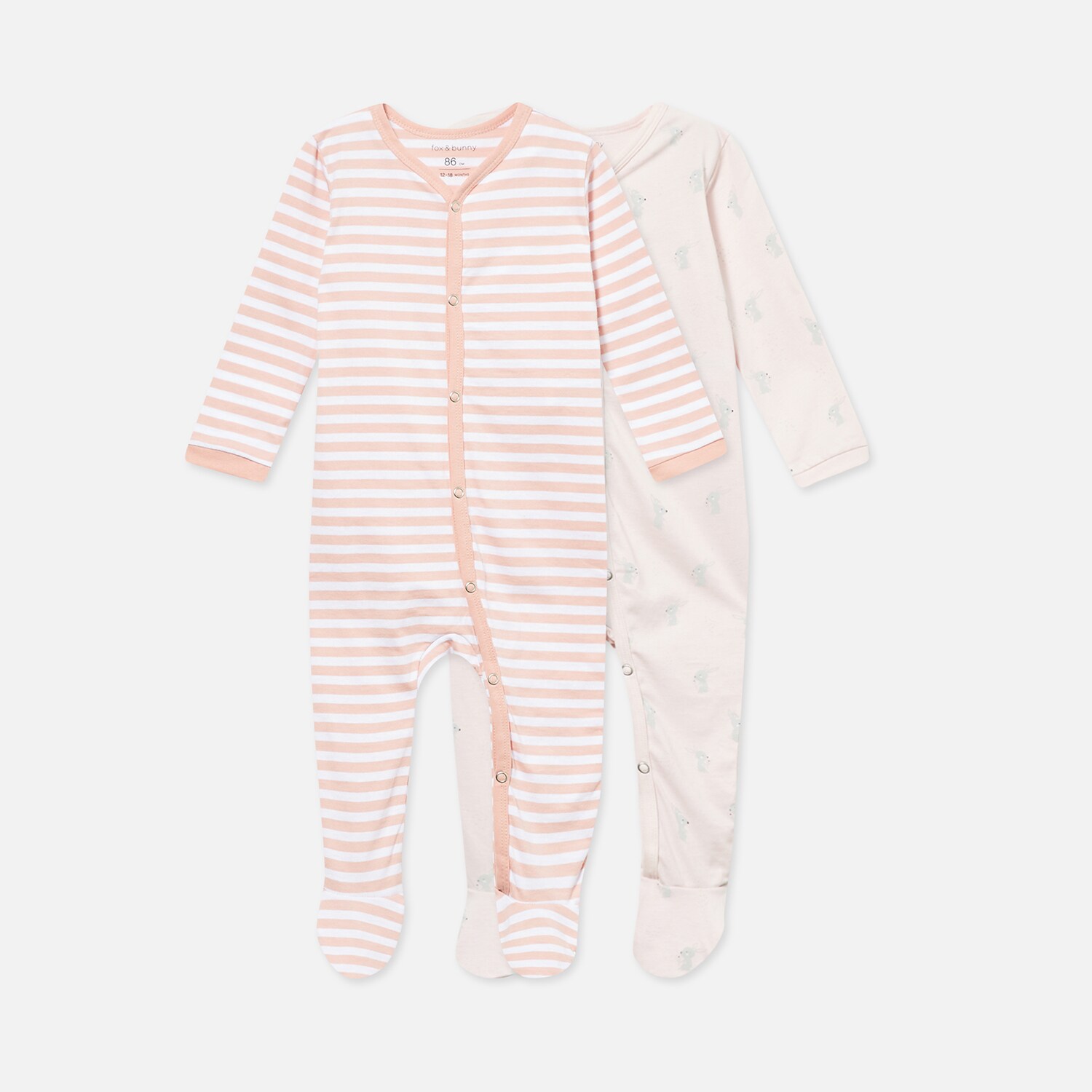 Súprava 2 overalov s potlačou