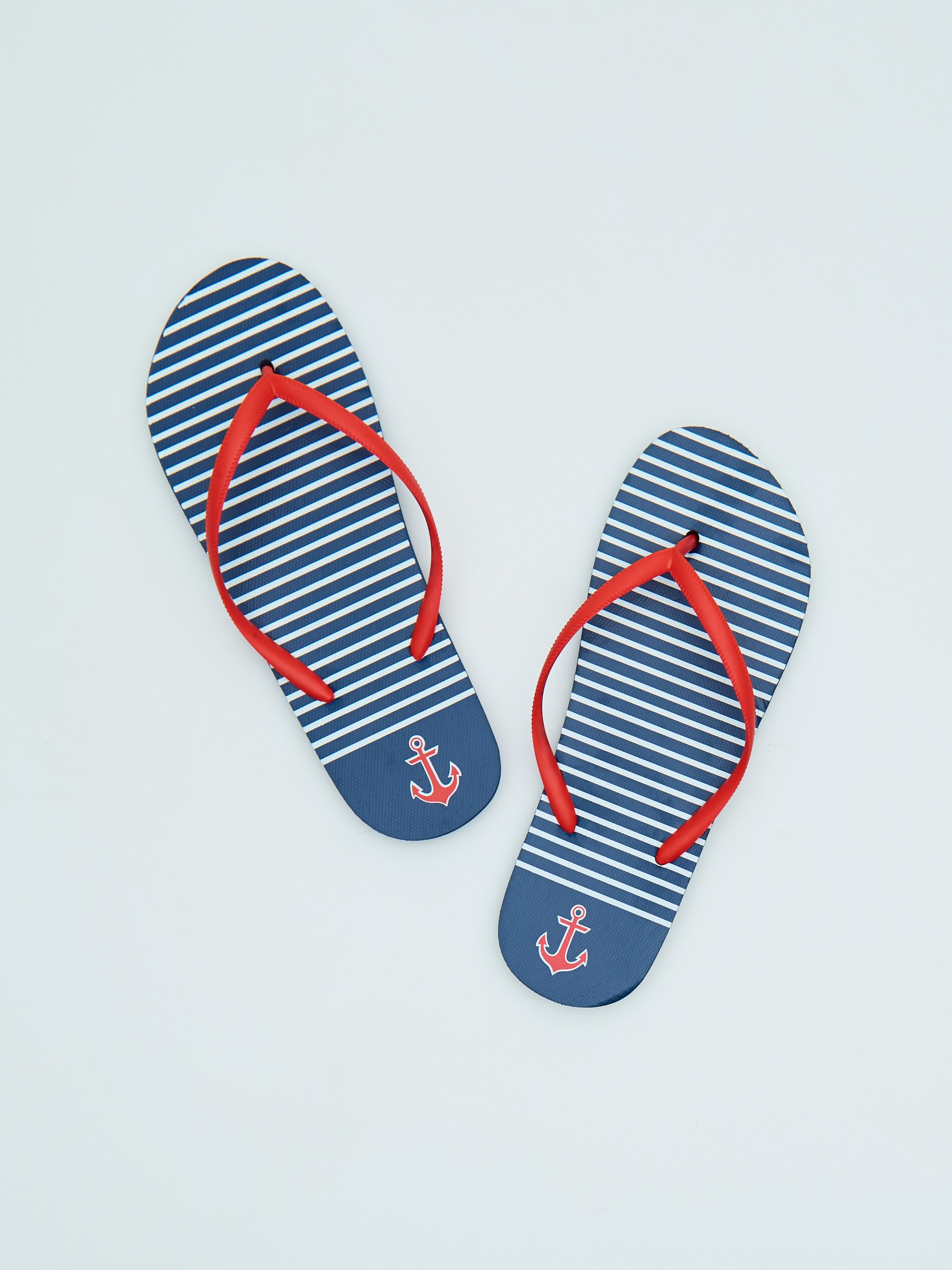 Žabky s motívom kotvy