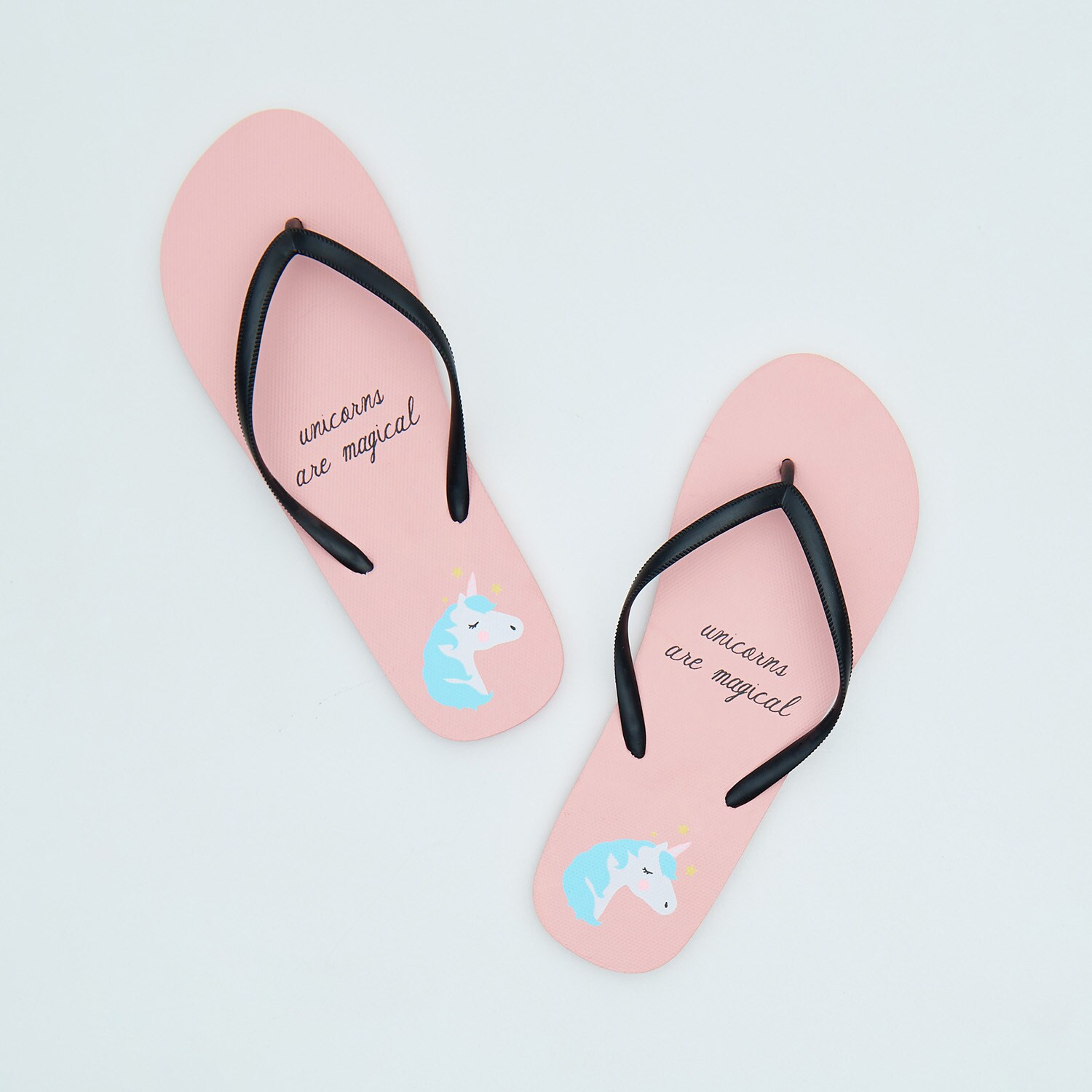 Žabky s motívom jednorožca