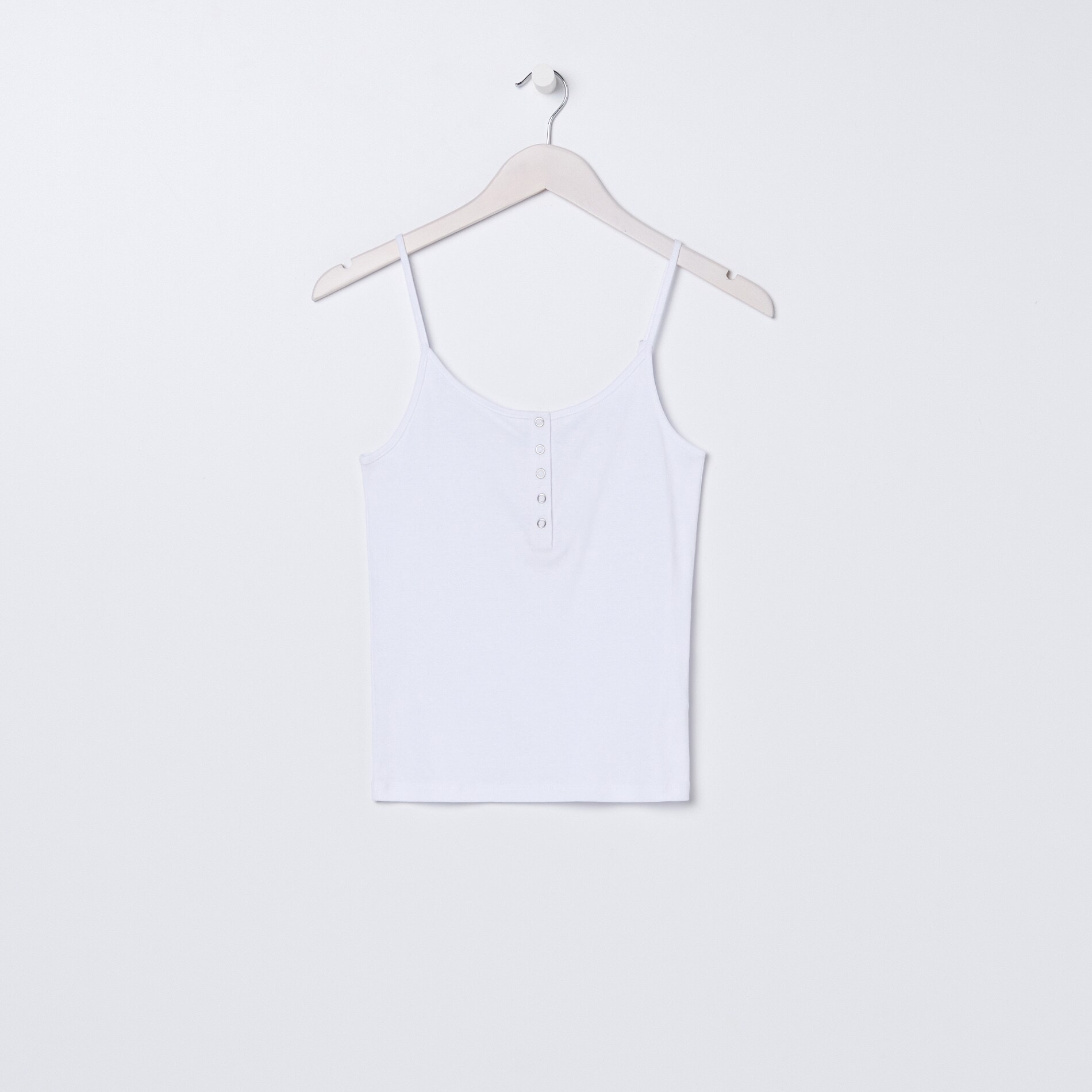 Bavlnený top s gombíkmi