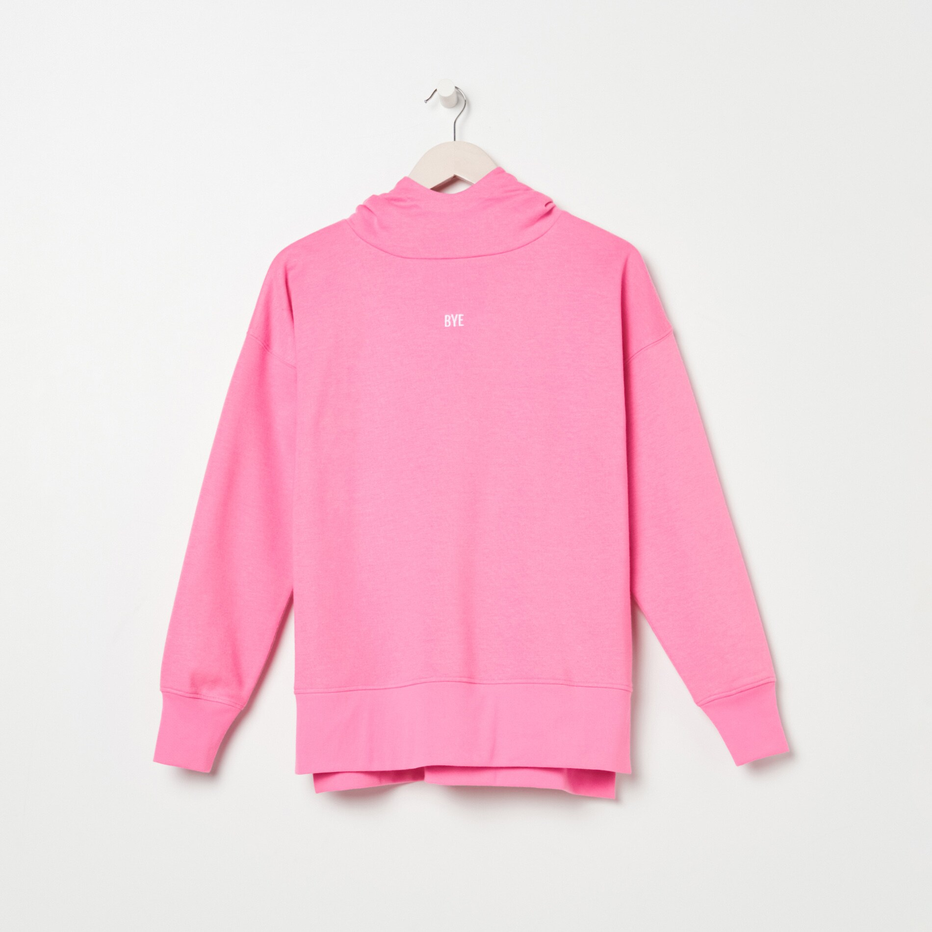 Mikina s kapucňou a vyšívaným nápisom