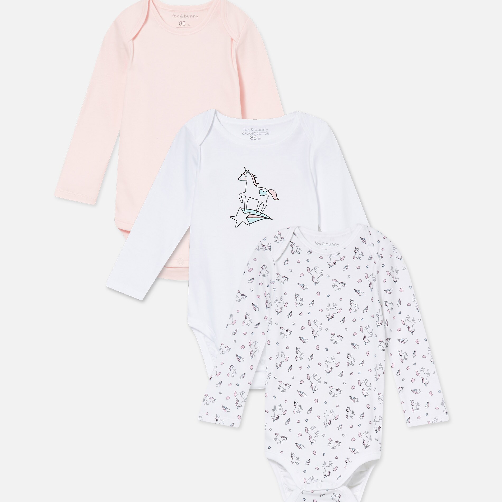 Súprava 3 body s potlačou