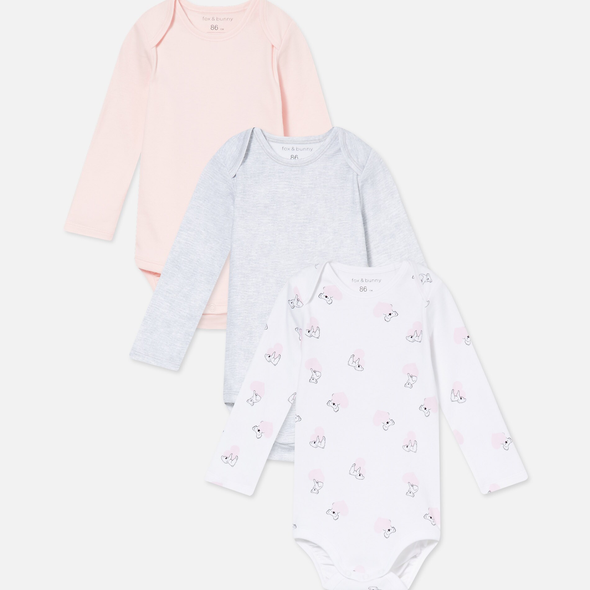 Súprava 3 body s potlačou