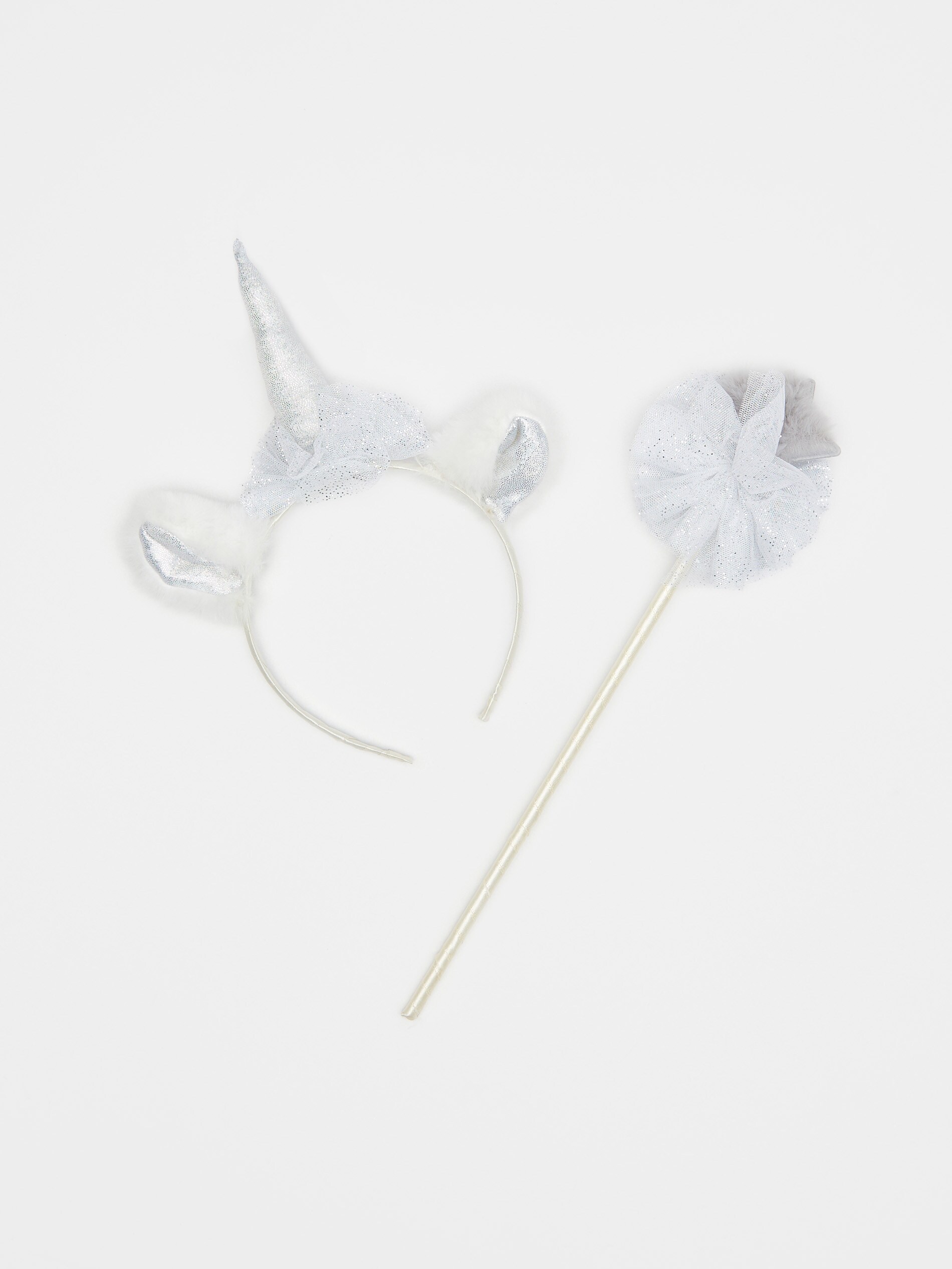 Čelenka a čarovný prútik na motívy jednorožca