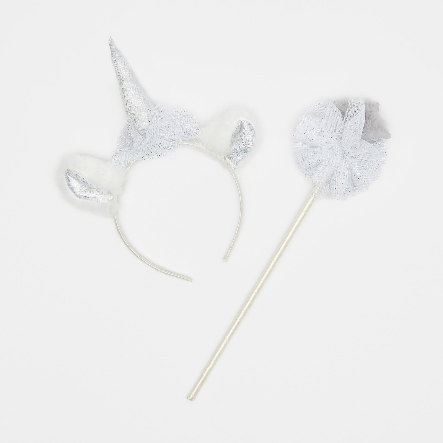 Čelenka a čarovný prútik na motívy jednorožca