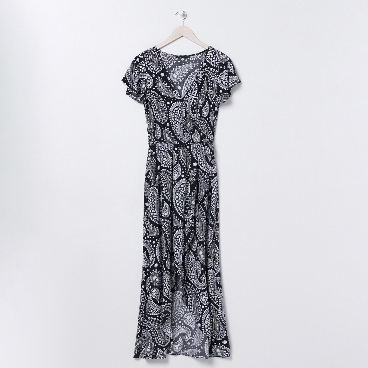 Vzorovaný overal s maxisukňou