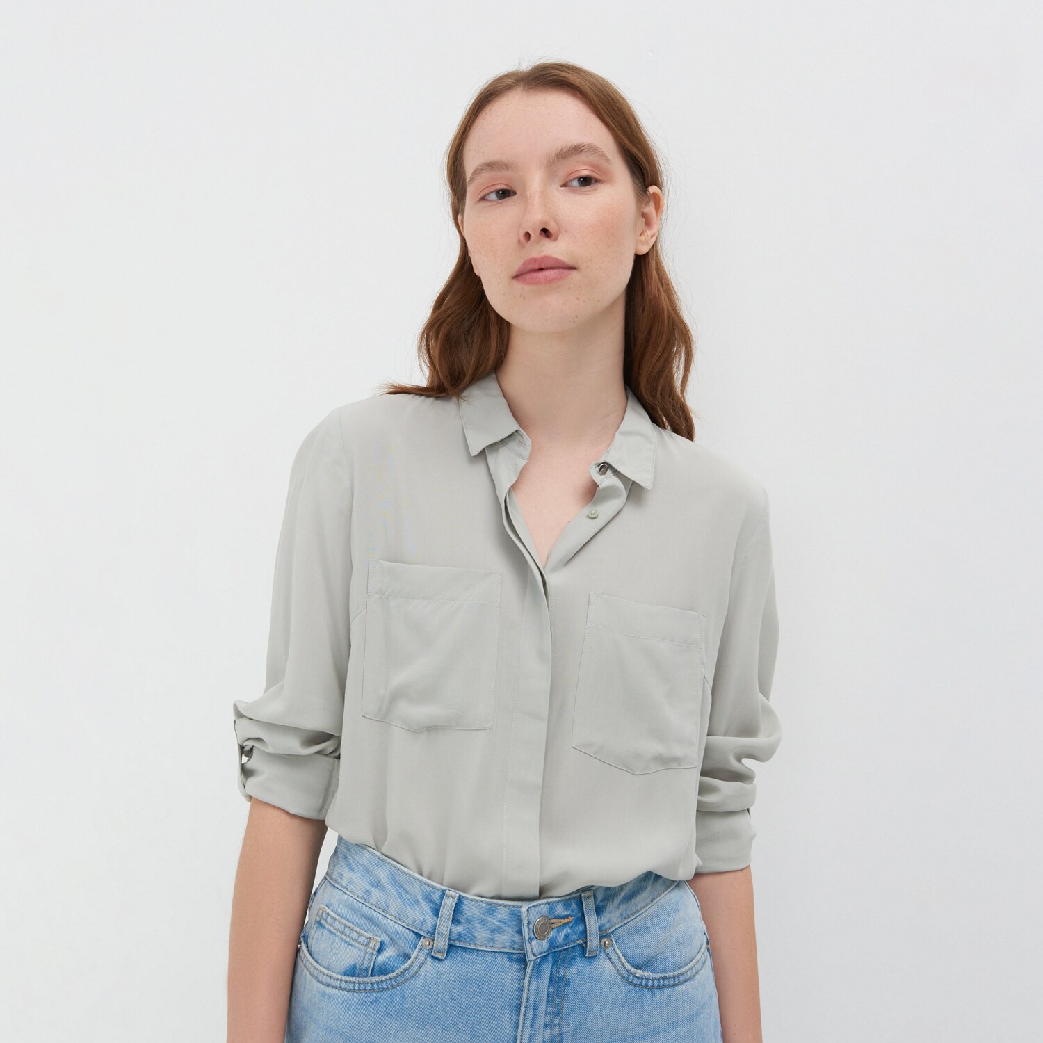 Klasická viskózová košeľa