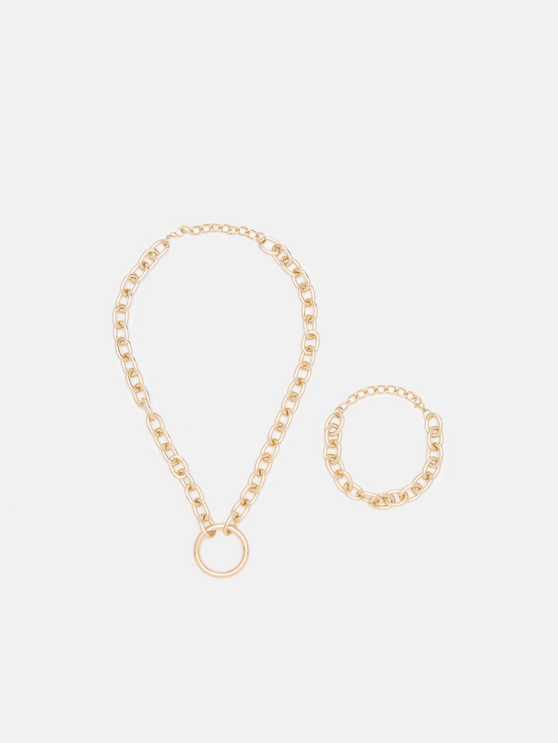 Súprava retiazkového náhrdelníka a náramku