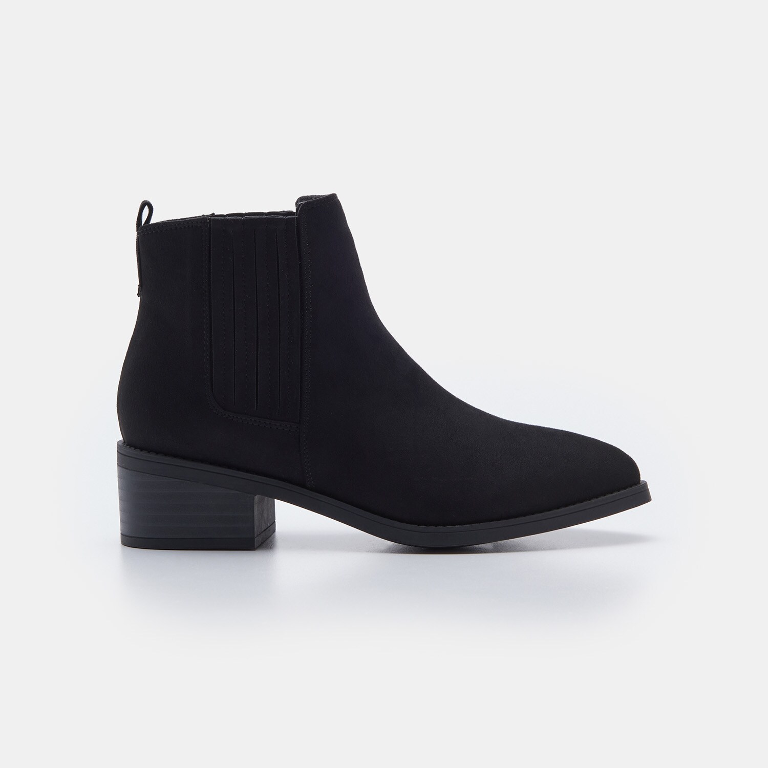 Členkové topánky na vysokom podpätku