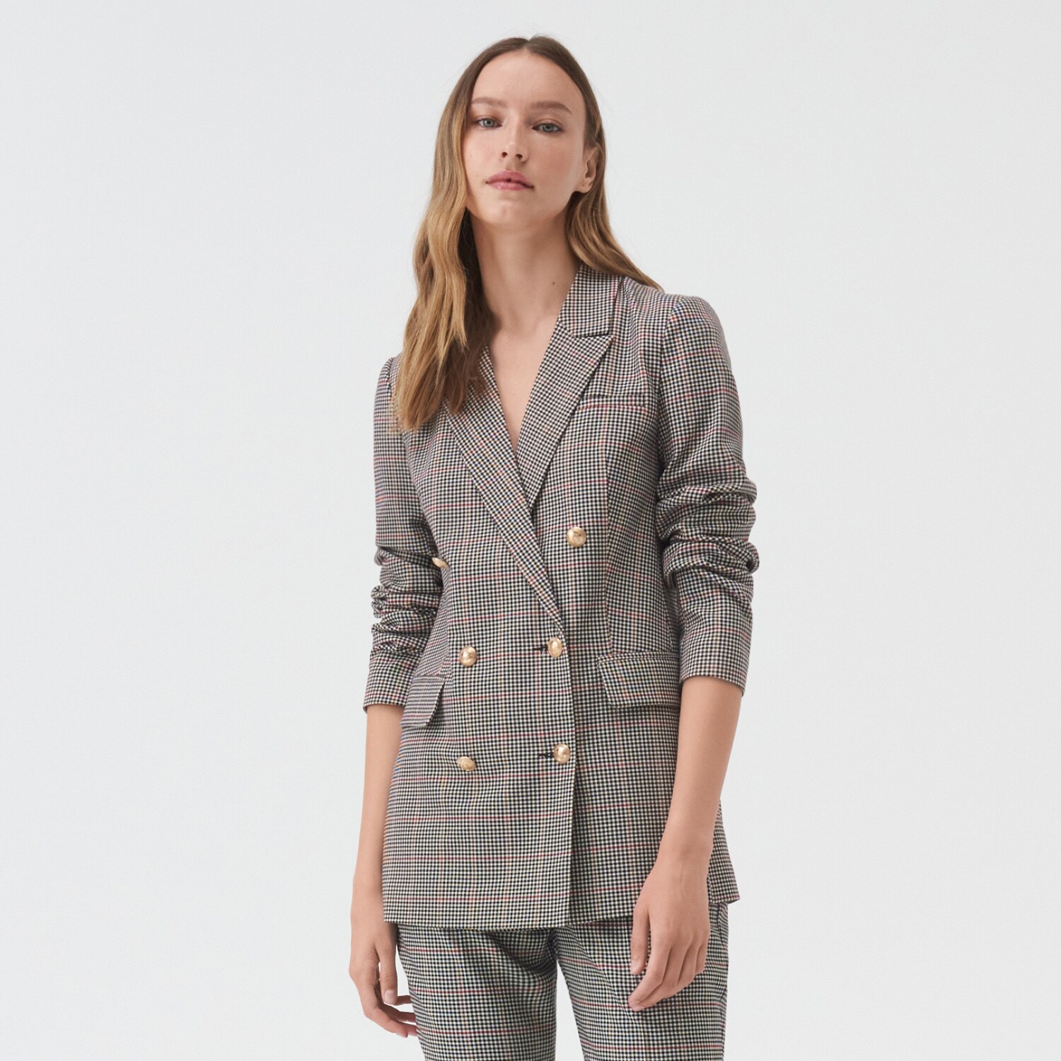 Dvojradový oversize blejzer