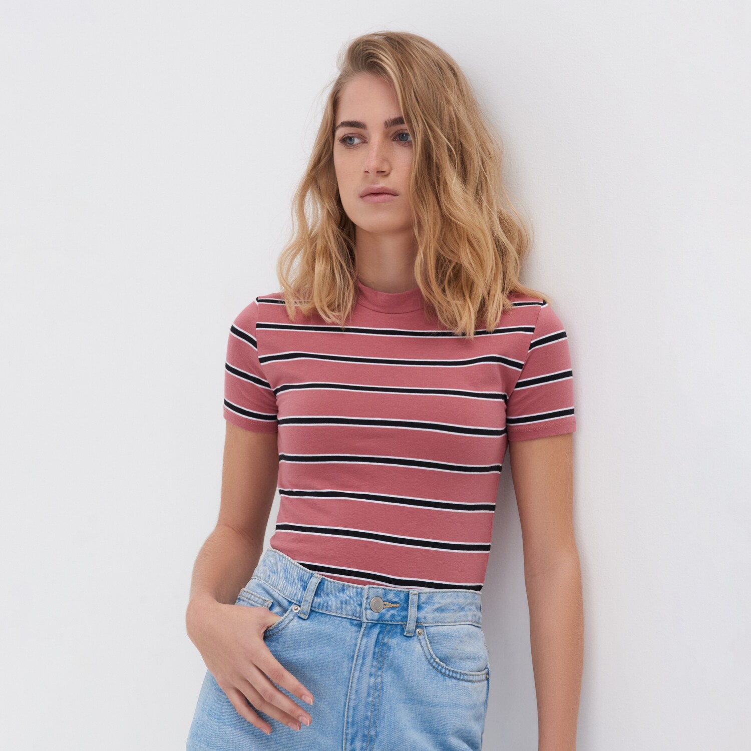 Blúzka so stojačikom