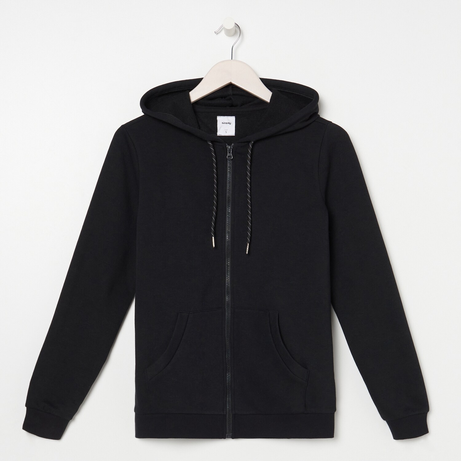 Mikina na zips s kapucňou