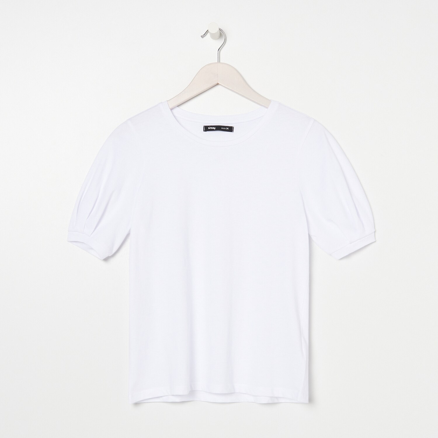 Tričko s pufovanými rukávmi