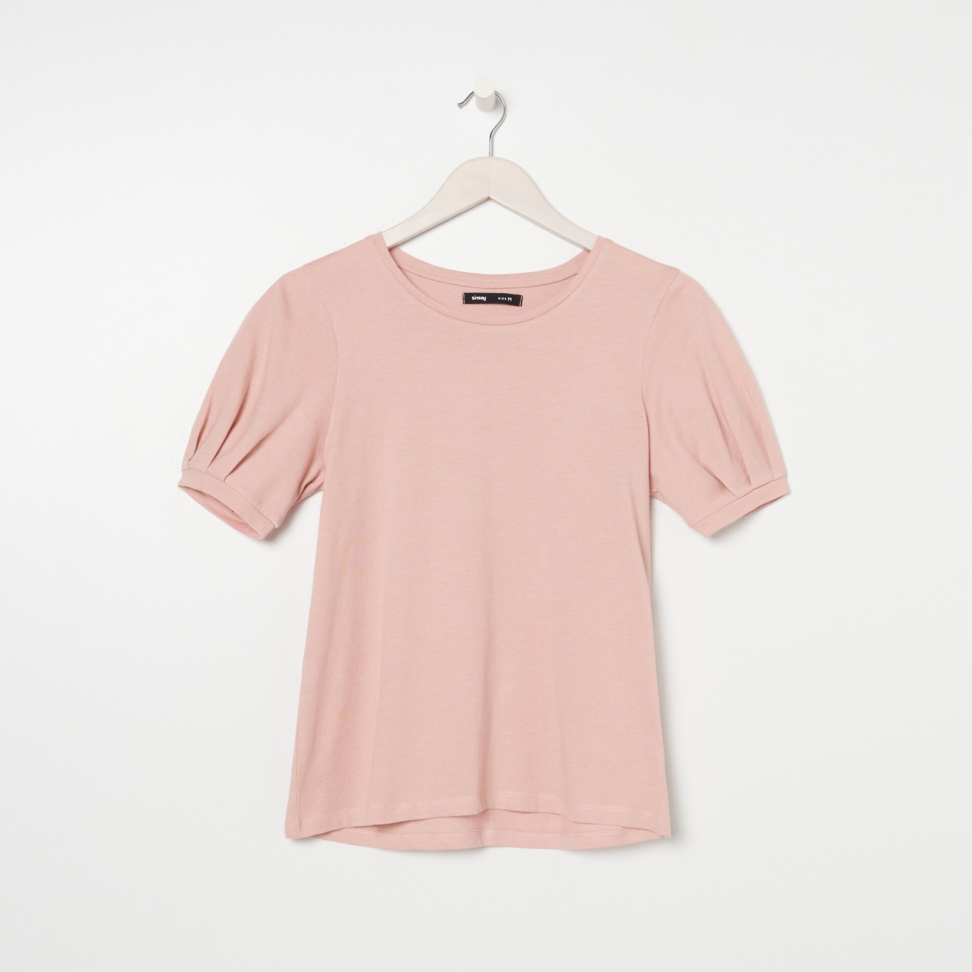 Tričko s pufovanými rukávmi