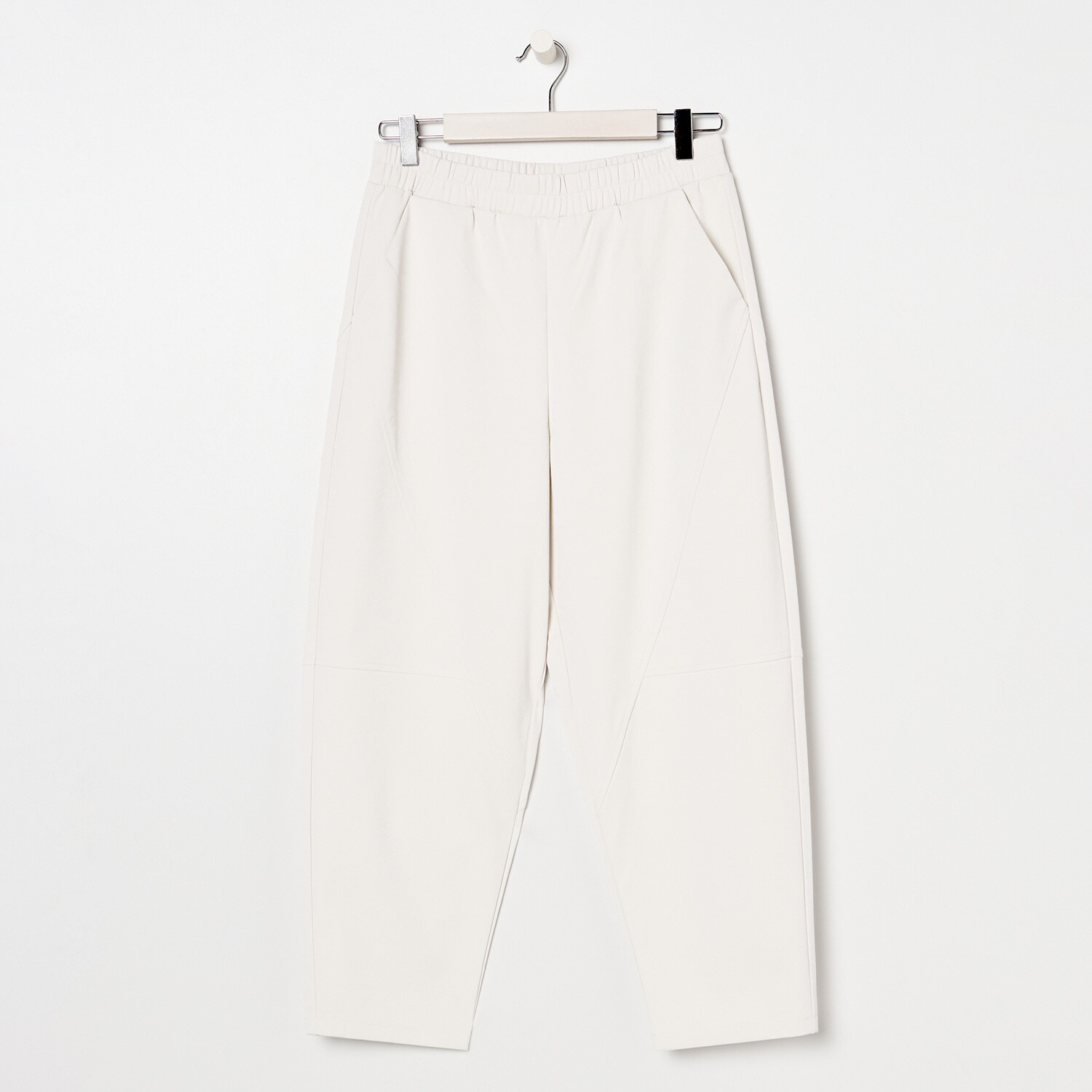 Voľné nohavice z umelej kože