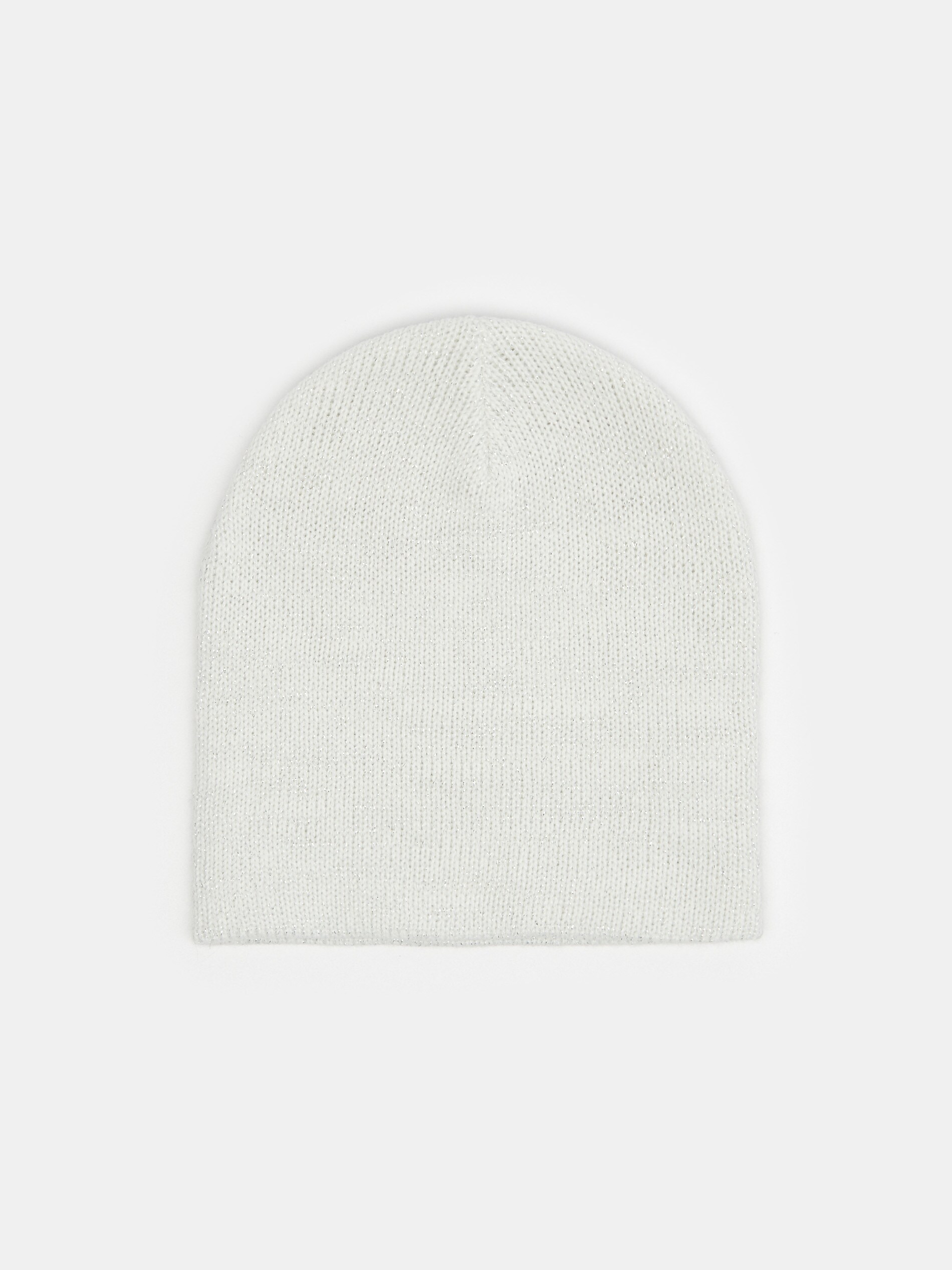 Čiapka beanie s metalickou niťou