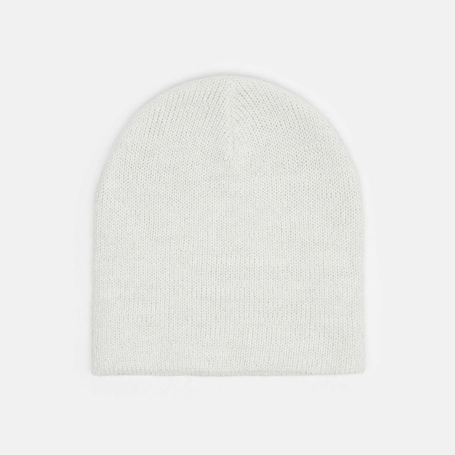 Čiapka beanie s metalickou niťou