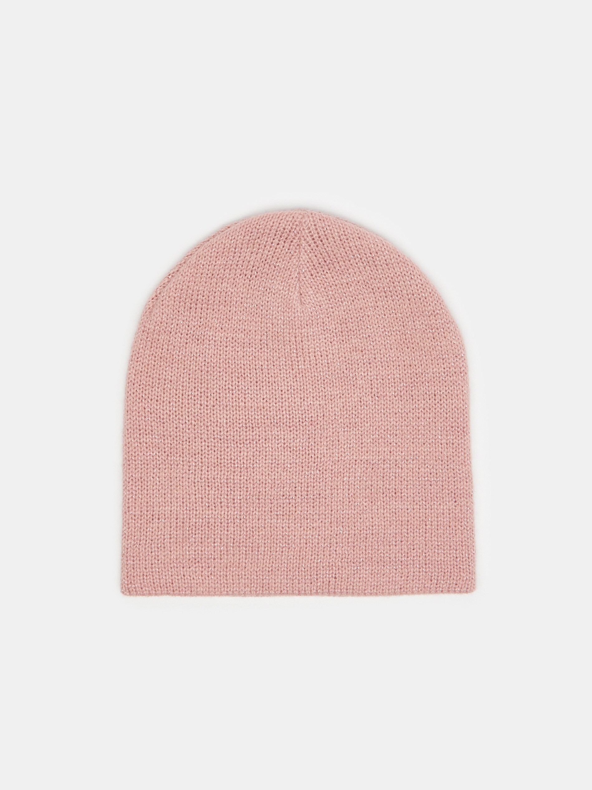 Čiapka beanie s metalickou niťou