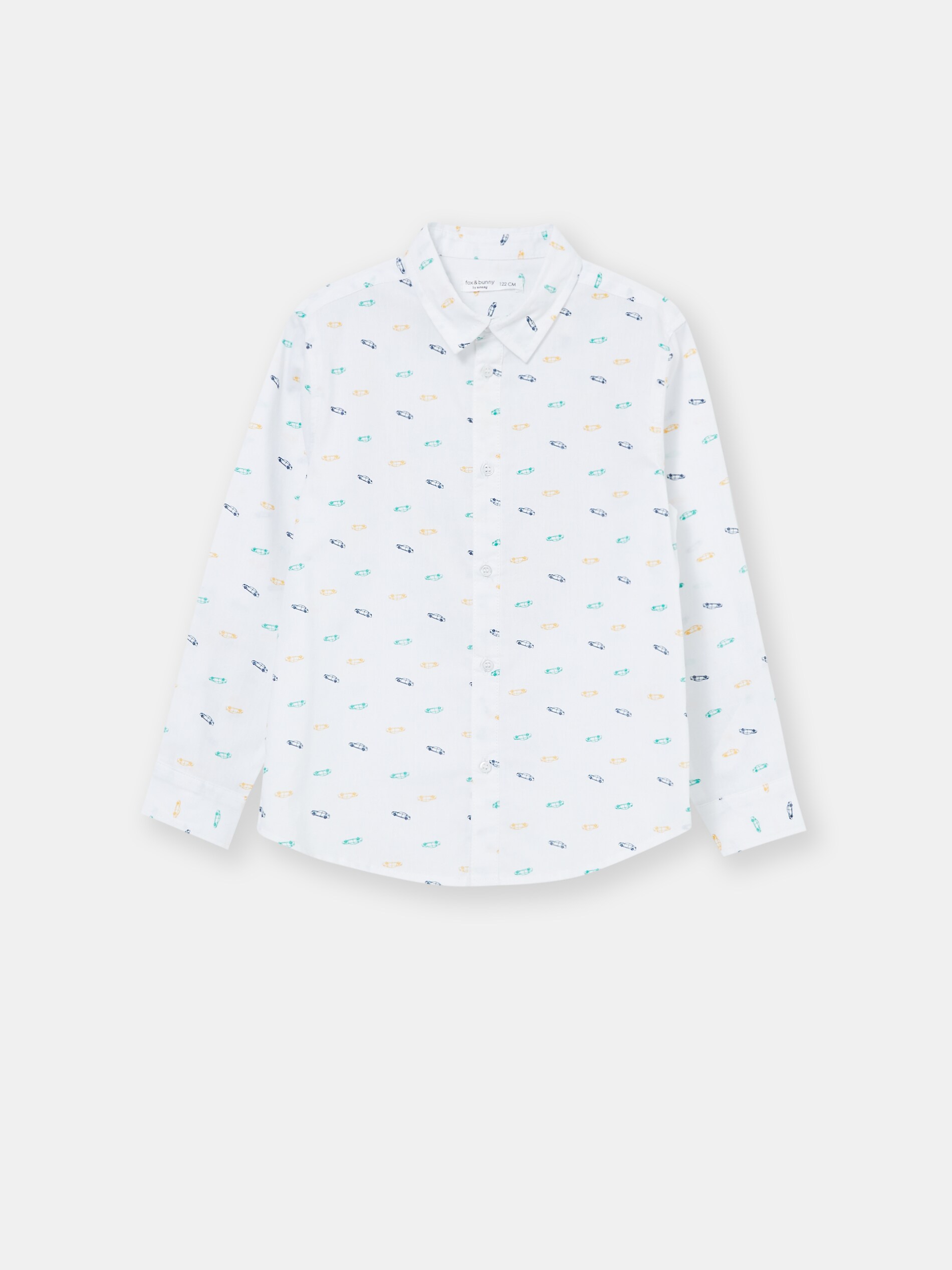 Chlapčenská košeľa s jemným vzorom