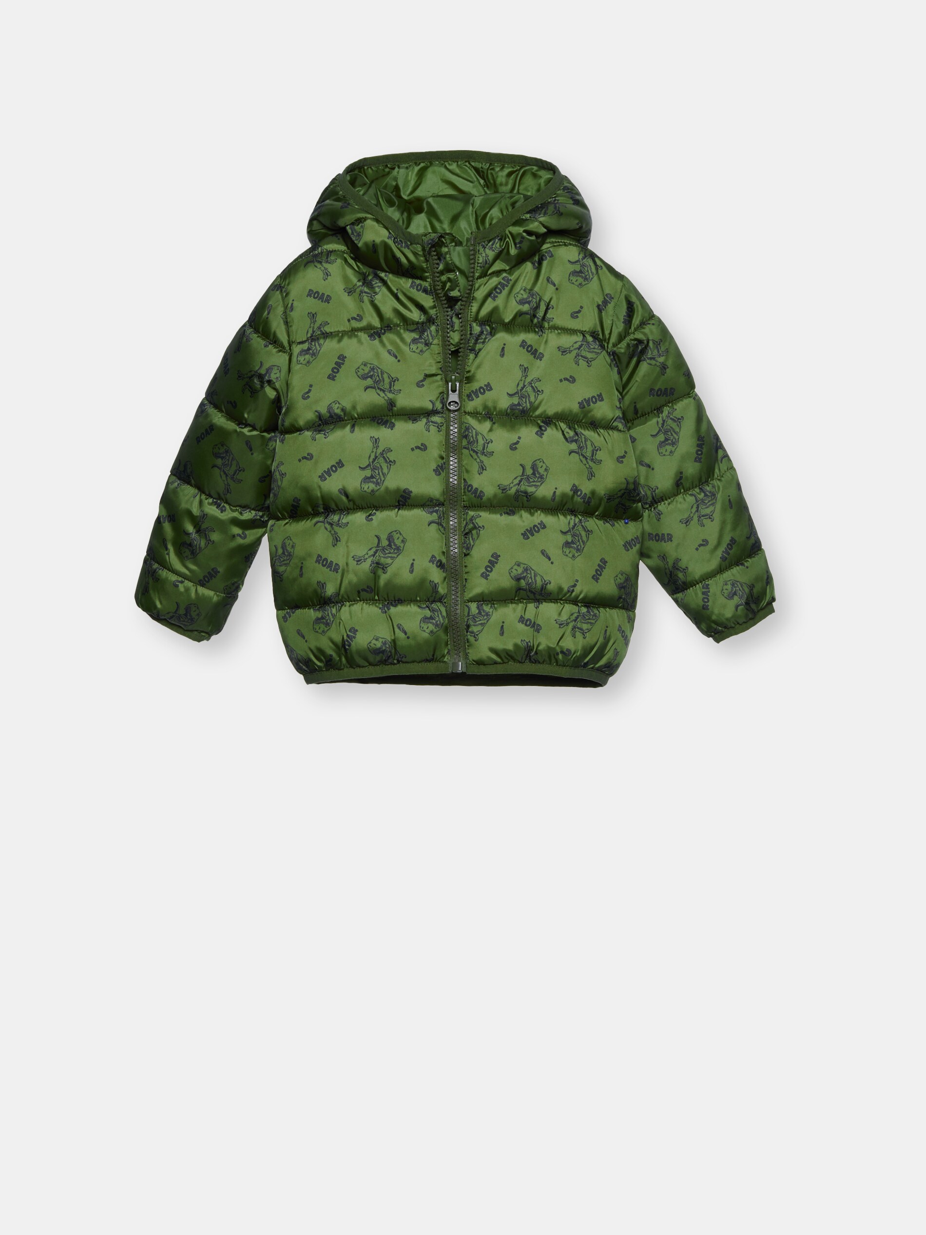 Prešívaná bunda s kapucňou