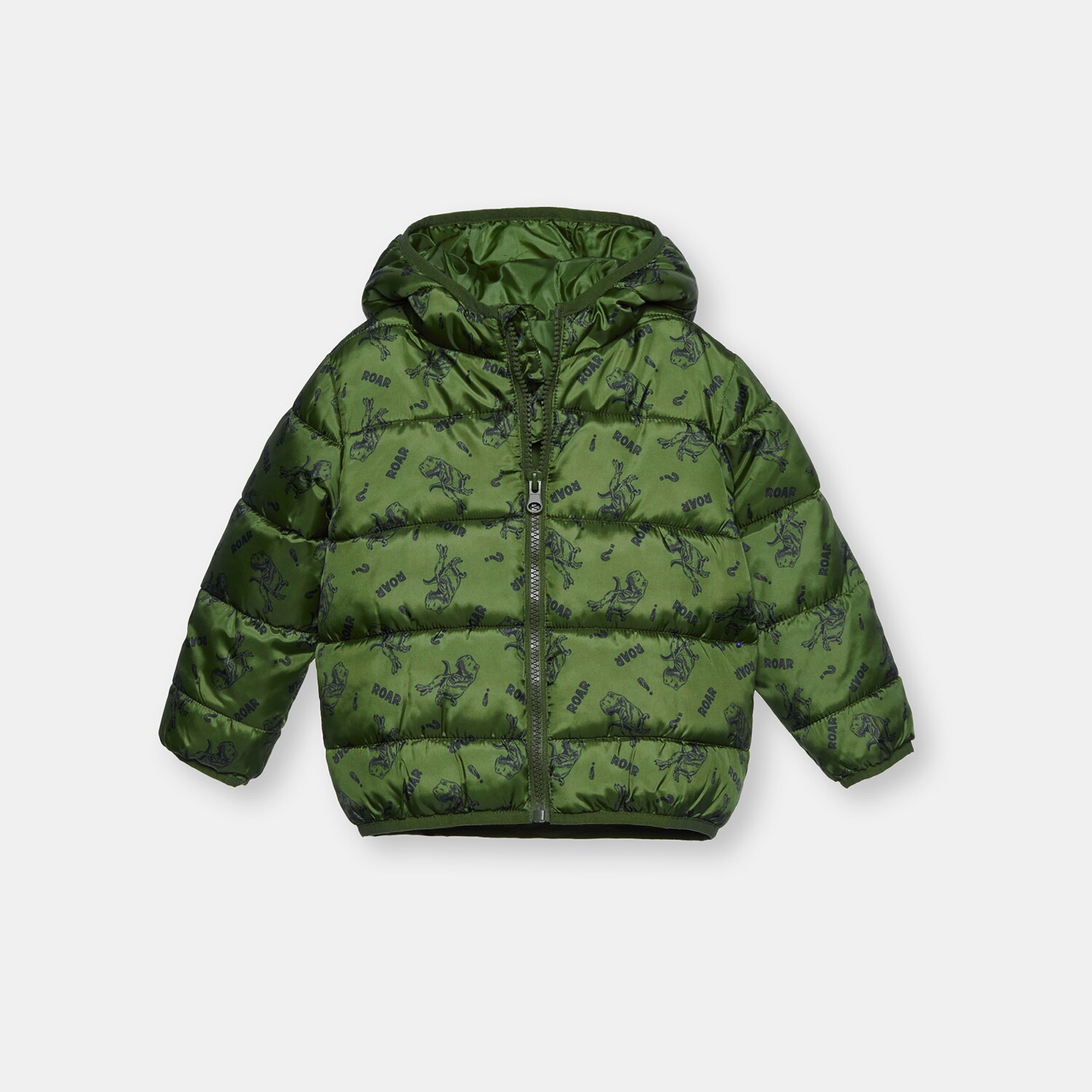 Prešívaná bunda s kapucňou