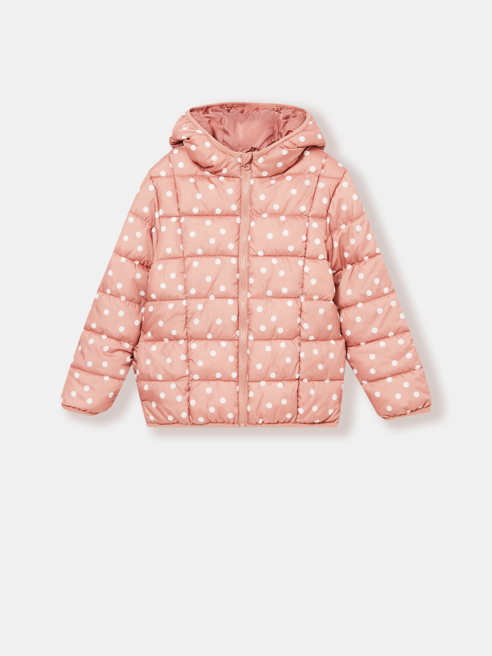 Prešívaná bunda s kapucňou