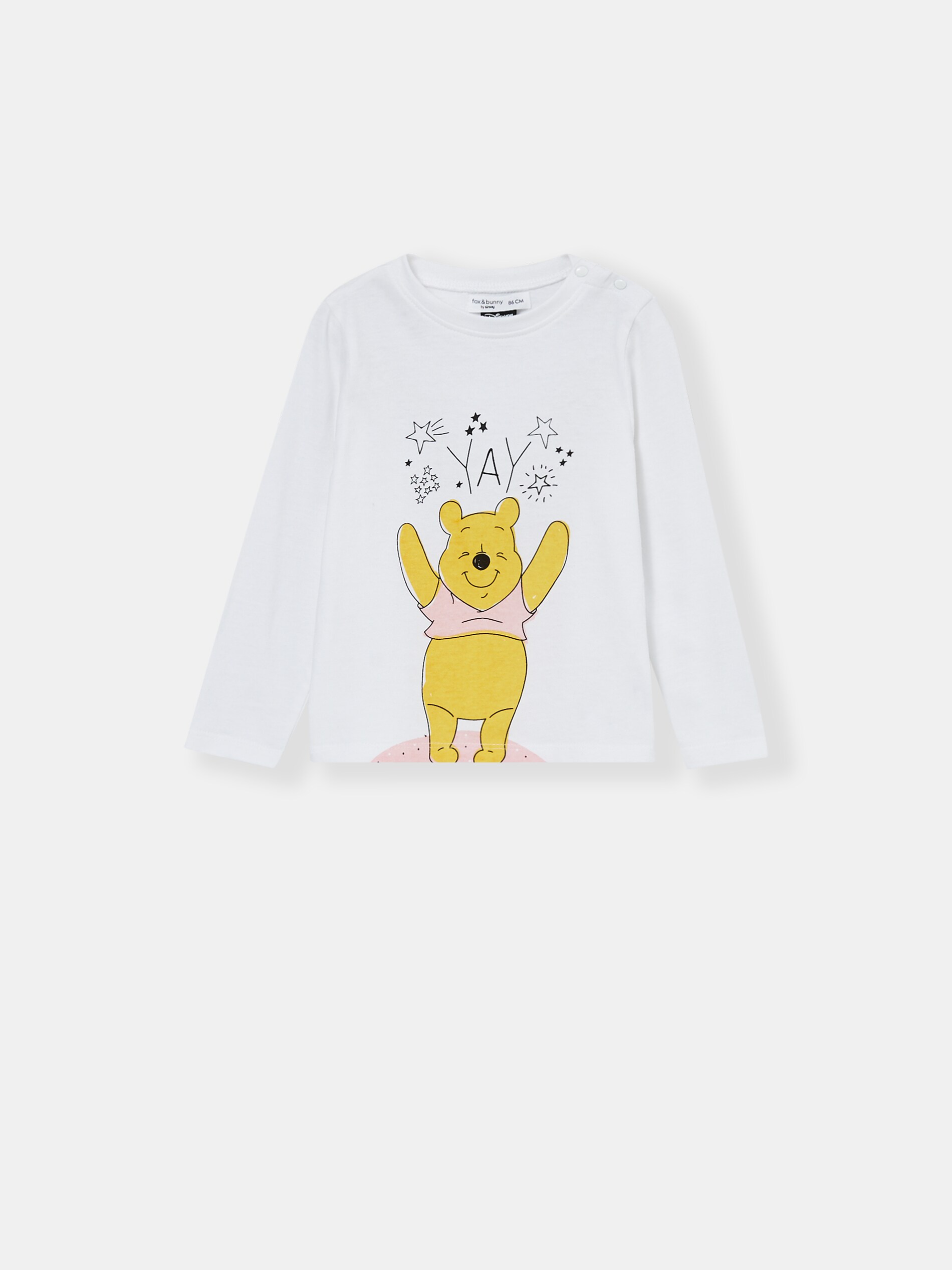 Detské tričko s dlhými rukávmi Winnie the Pooh