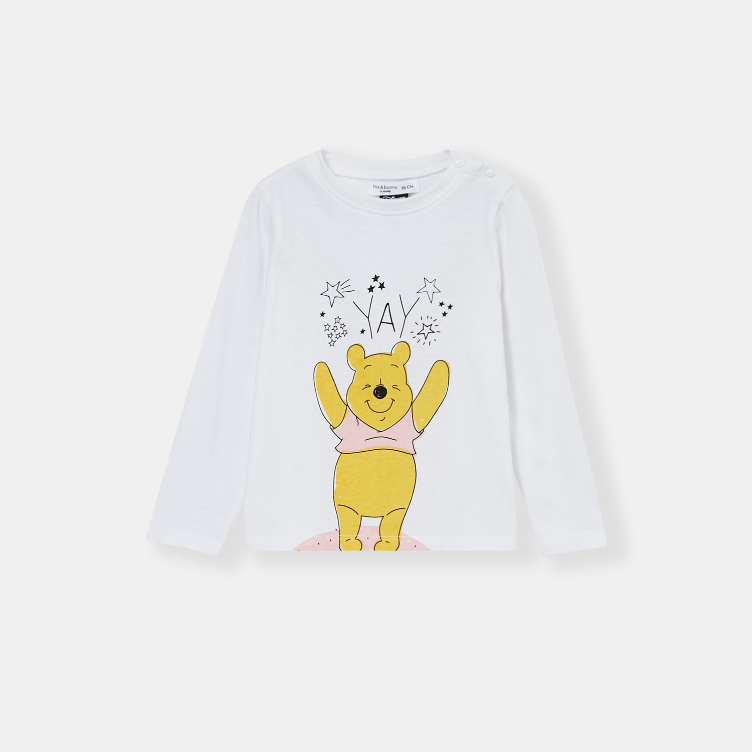 Detské tričko s dlhými rukávmi Winnie the Pooh