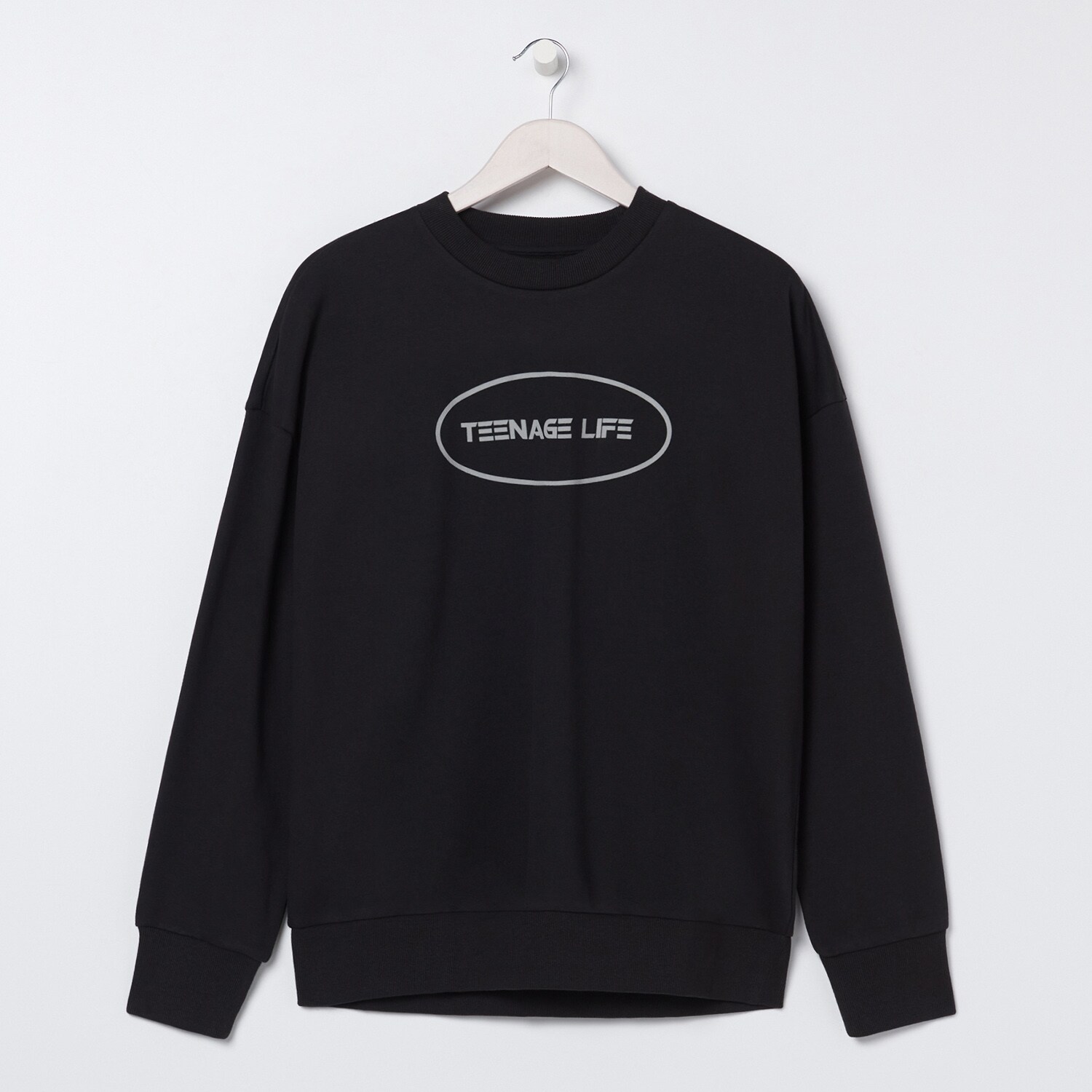 Tepláková mikina s nápisom