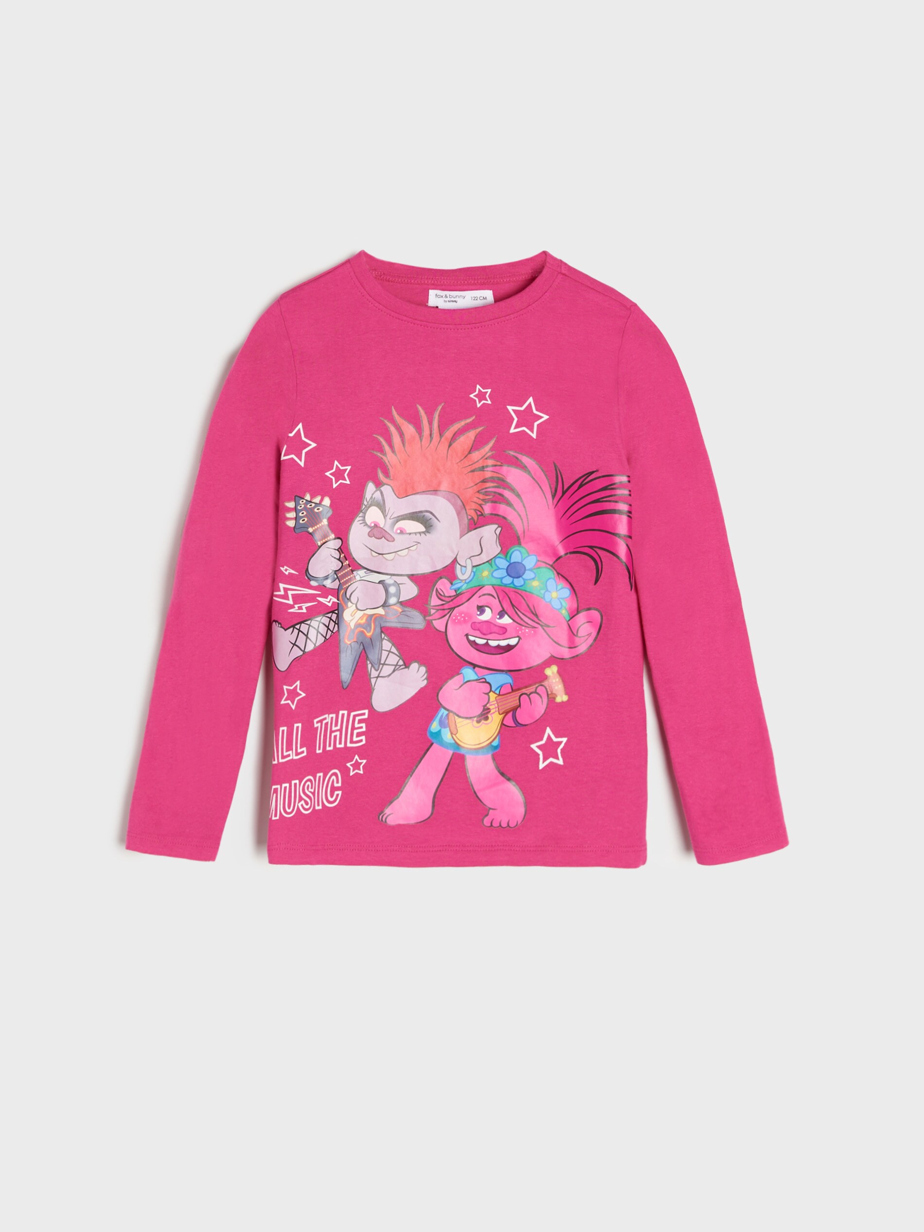 Tričko s dlhými rukávmi Trolls