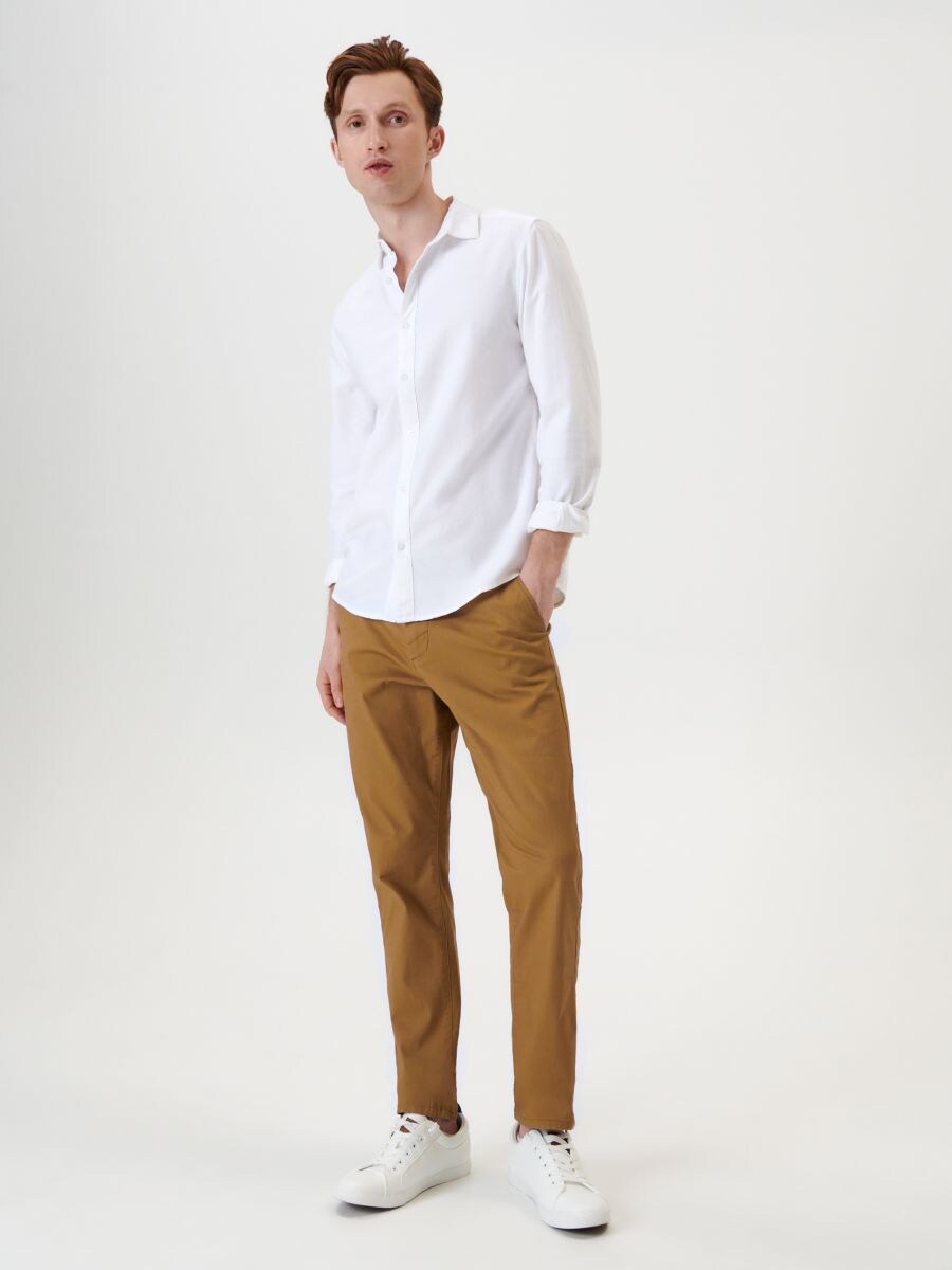 Pantaloni chino slim, SINSAY, 0816J-18X