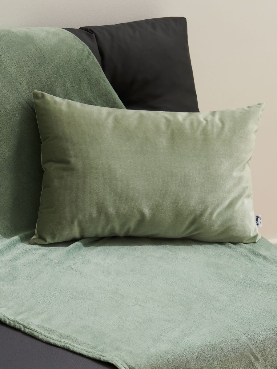 pale green pillows