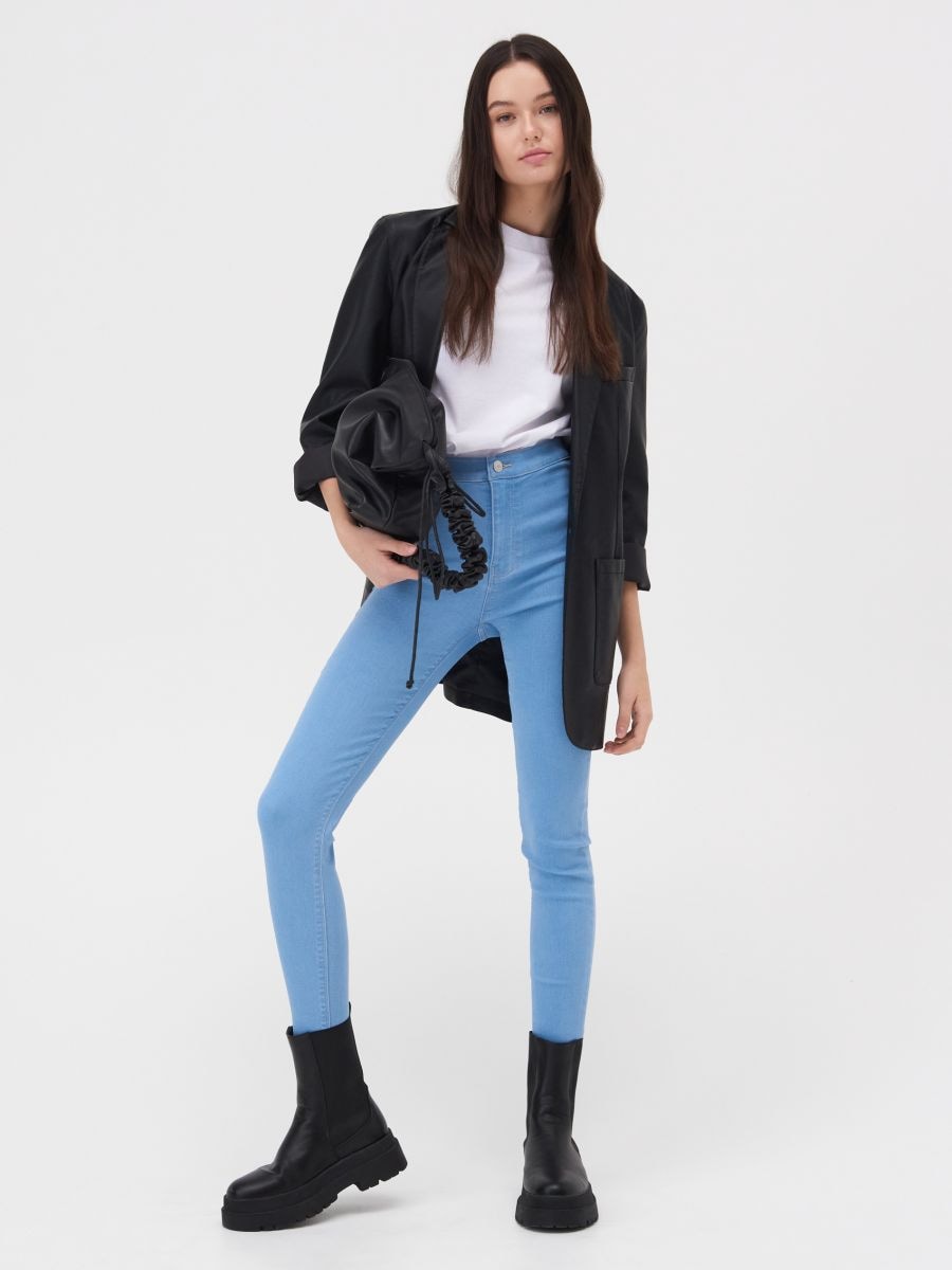 Джинсы skinny high-waist, SINSAY, 1329B-50J