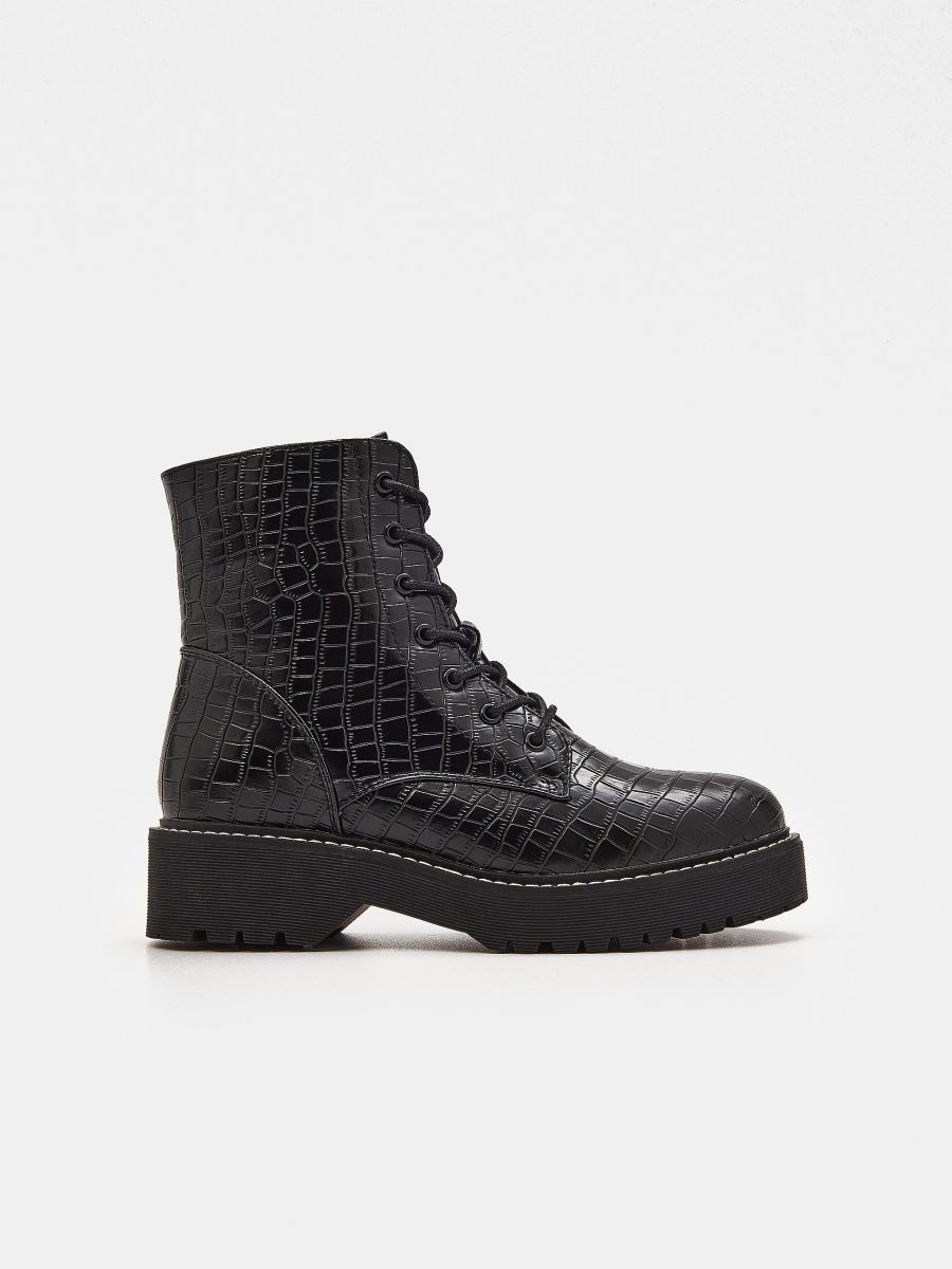 Botines de polipiel, SINSAY, 2356G-99X